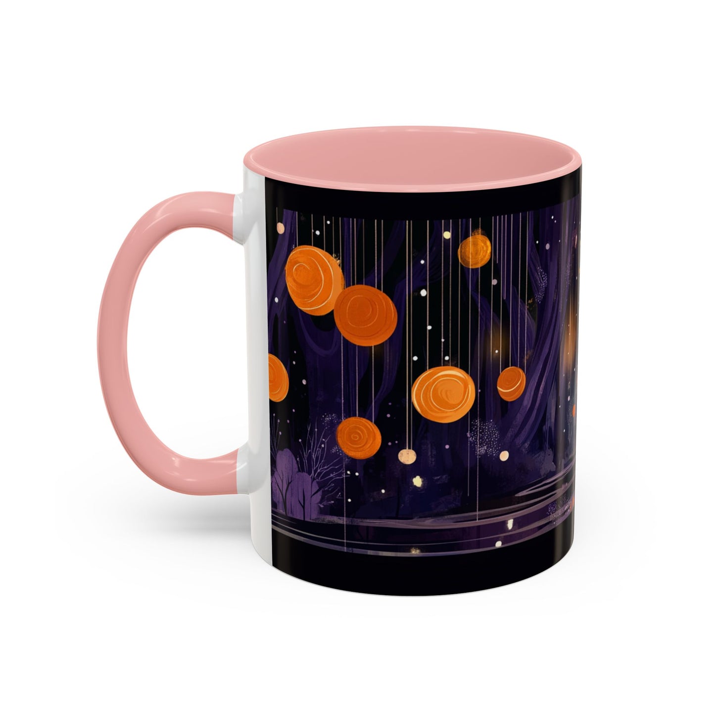 Whimsical Nighttime Coffee Mug - Cozy Mug for Coffee Lovers, Unique Gift for Friends, Tea Mug, Home Decor, Cute Cat Art