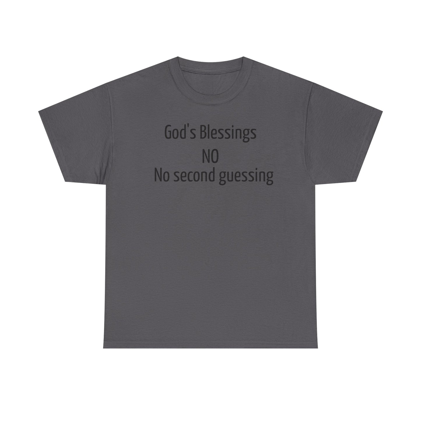 God's Blessing No Second Unisex Heavy Cotton Tee