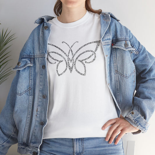 Butterfly Design Unisex Heavy Cotton Tee.