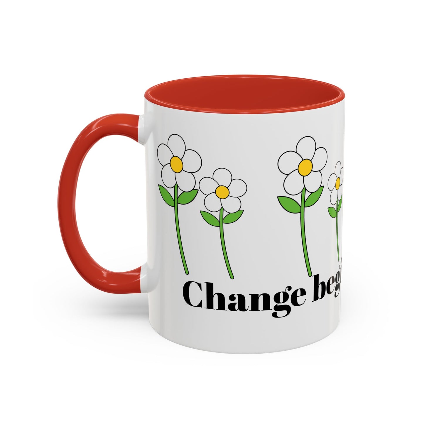 Accent Daisy Coffee Mug