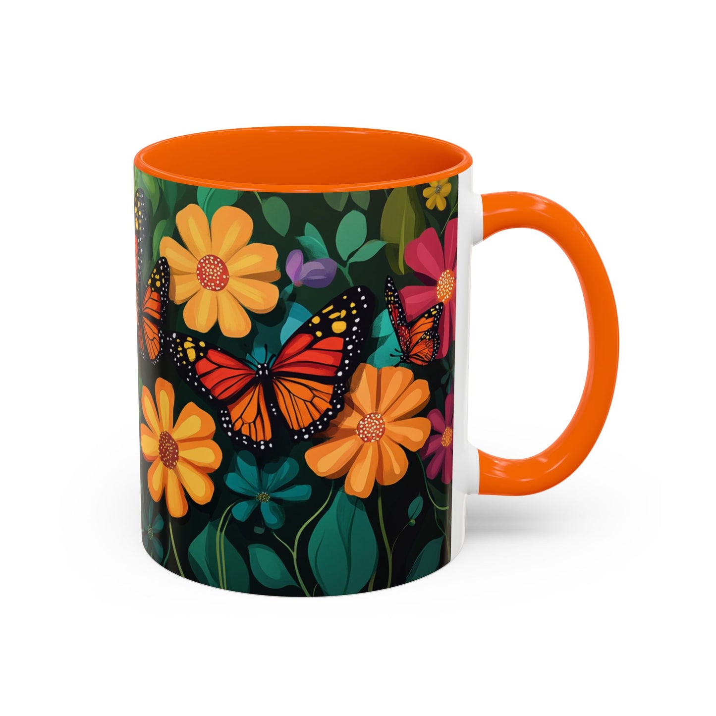 Butterfly Garden Accent Coffee Mug