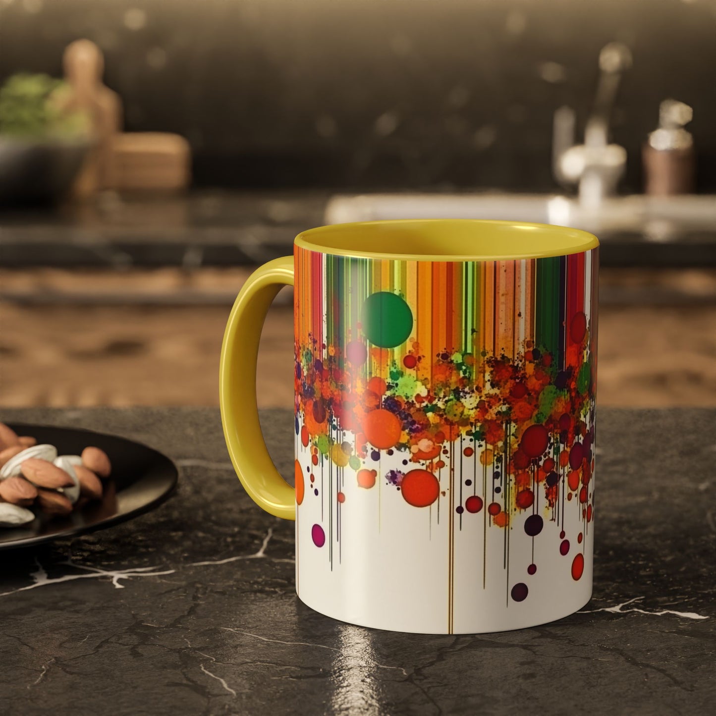 Vibrant Colorful Mugs - Perfect Gift for Coffee Lovers