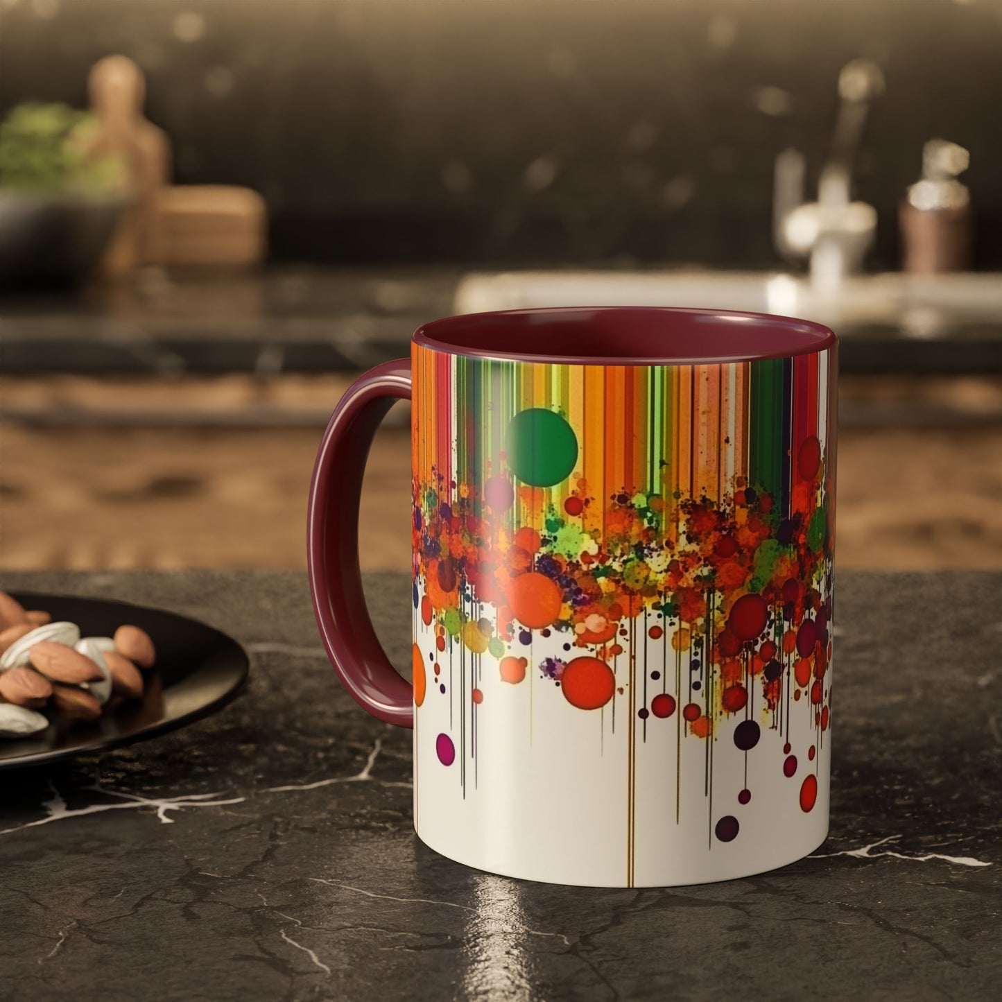 Vibrant Colorful Mugs - Perfect Gift for Coffee Lovers