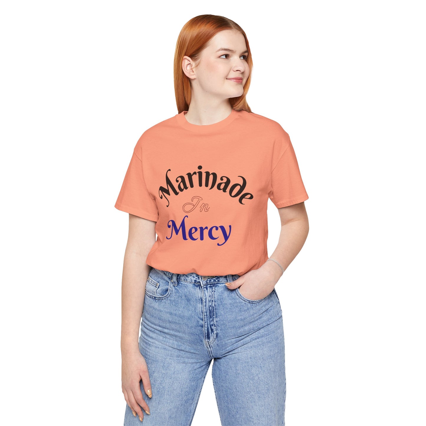 Marinade in Mercy -Unisex Jersey Short Sleeve Tee