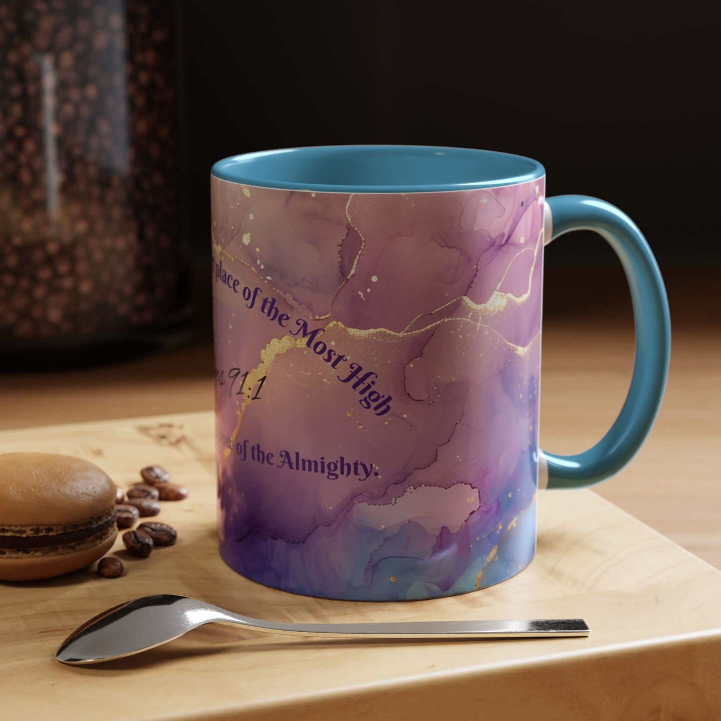 Spiritual Accent Coffee Mug - Inspirational Gift, Bible Verse Mug.