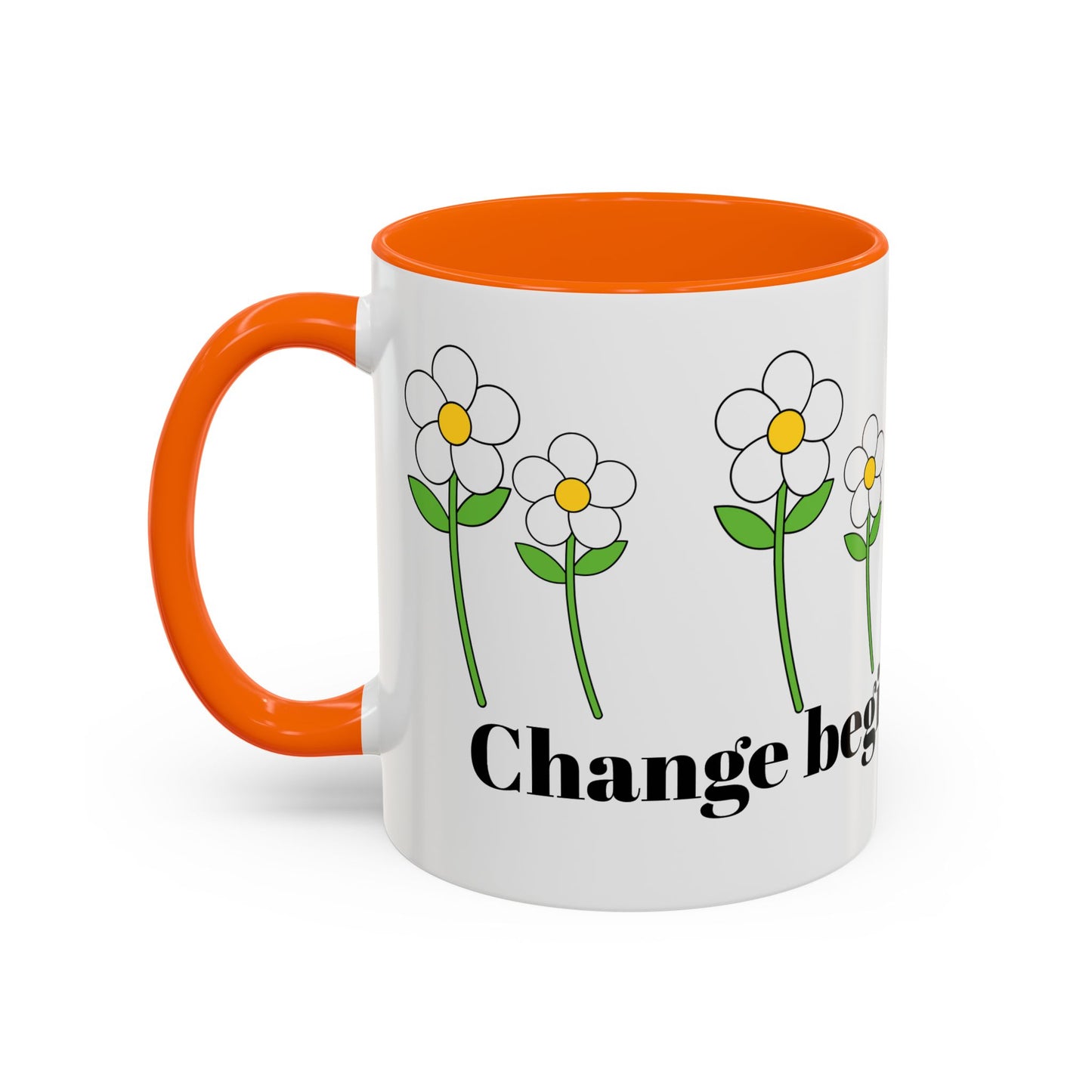 Accent Daisy Coffee Mug