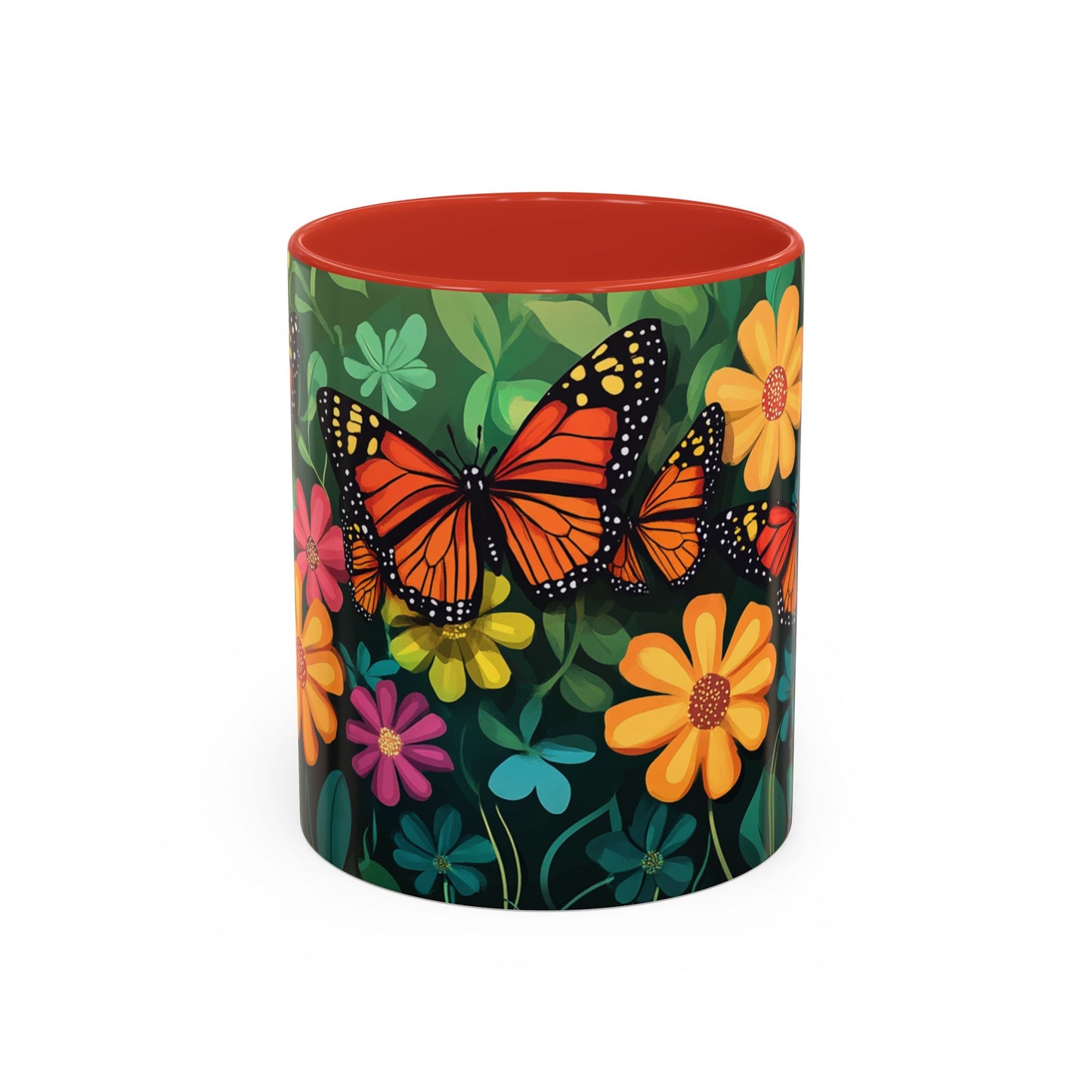 Butterfly Garden Accent Coffee Mug