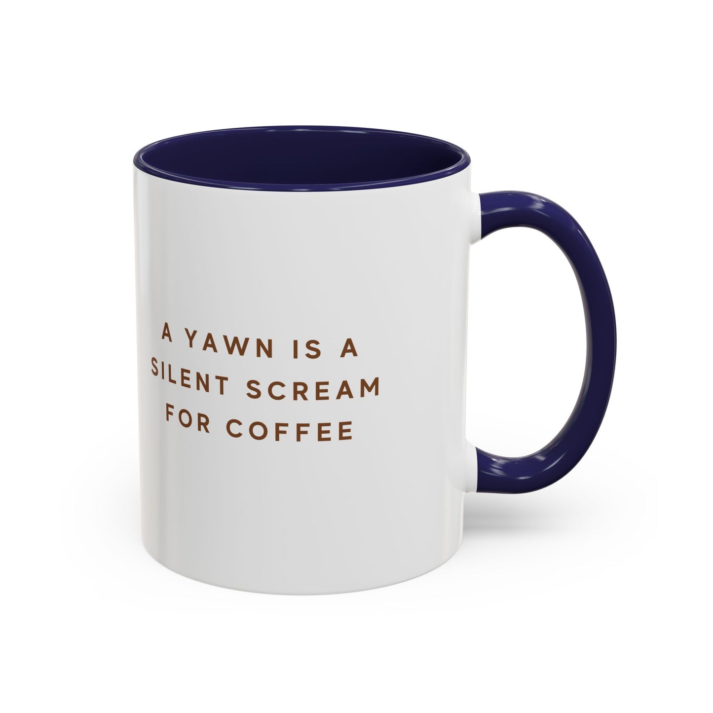 Coffee Lover's Accent Mug - Perfect for Home, Office, Gifts, or Birthdays, Funny Quote Mug, Unique Coffee Cup