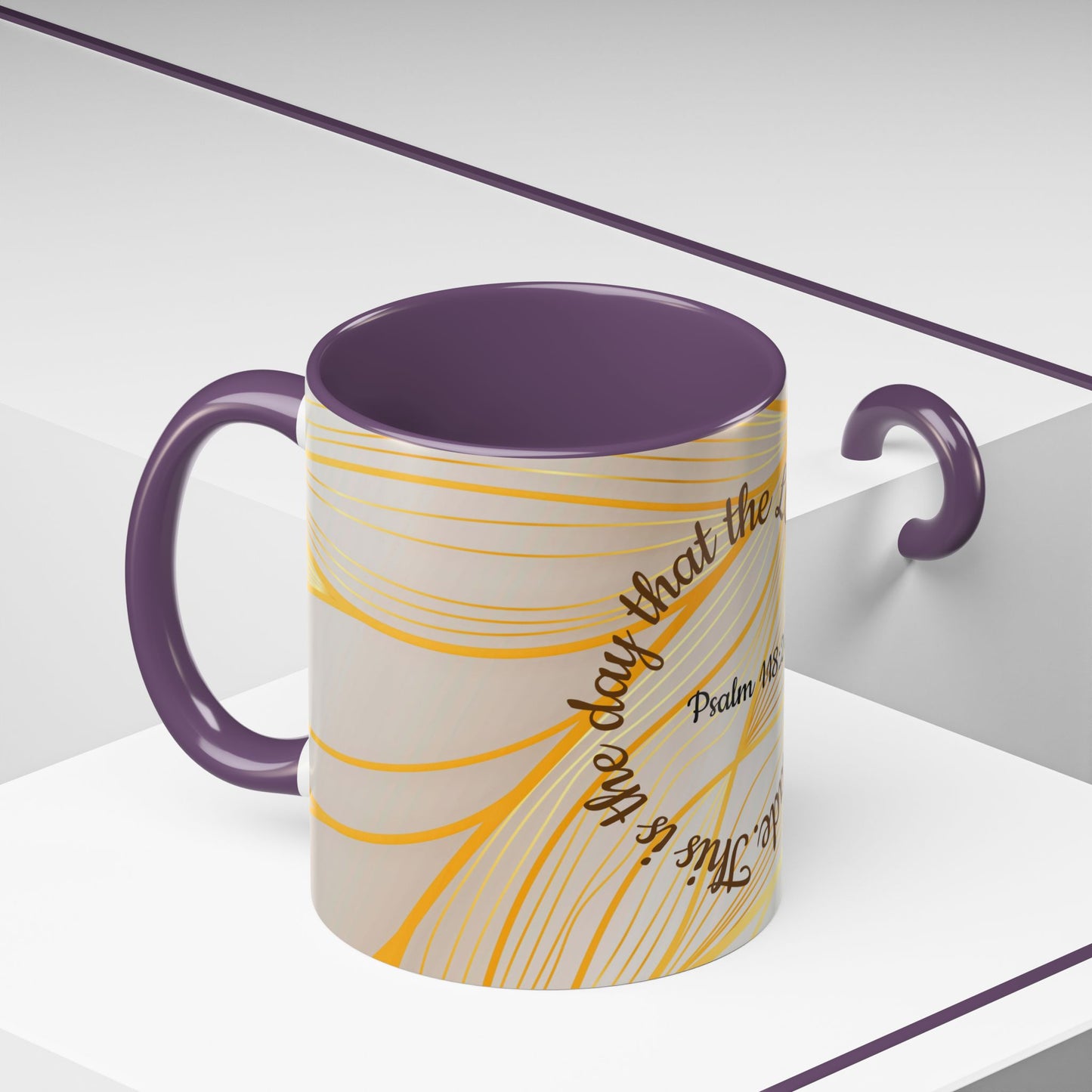 Faithful Reminder Coffee Mug  "Psalm 118:24"