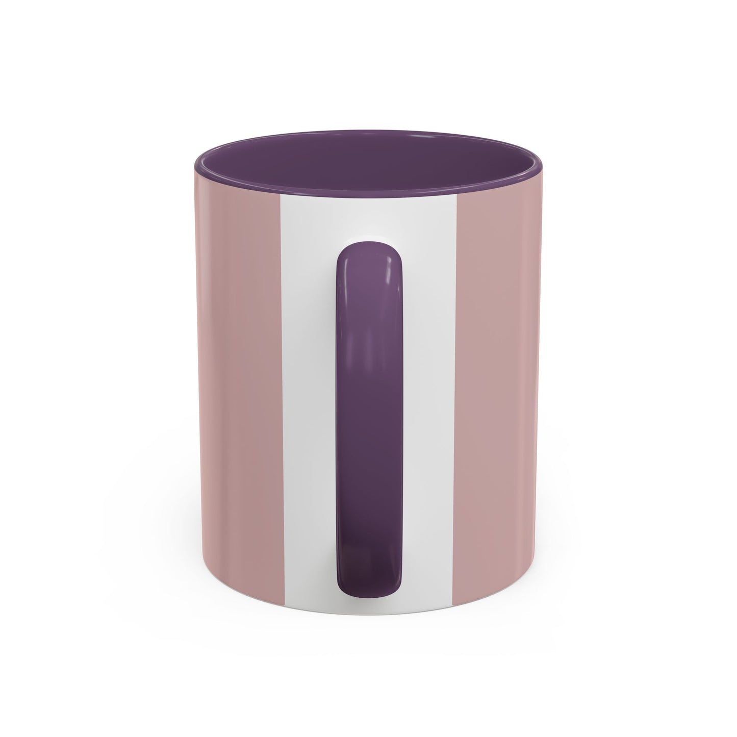 Coffee + Me = Caffeine Accent Mug.