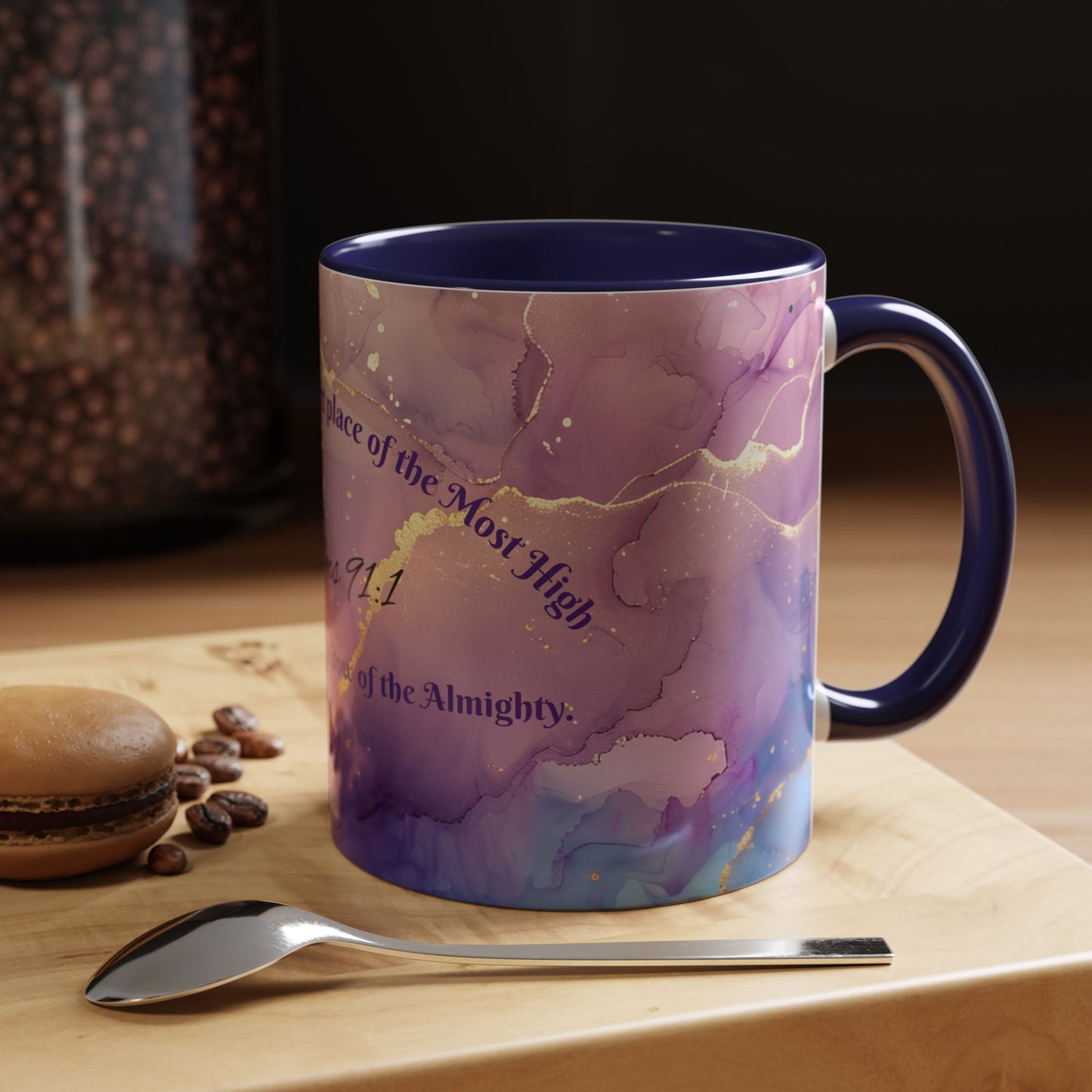 Spiritual Accent Coffee Mug - Inspirational Gift, Bible Verse Mug.