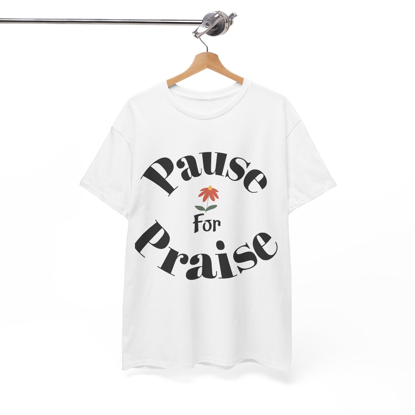 Pause For Praise Unisex Heavy Cotton Tee