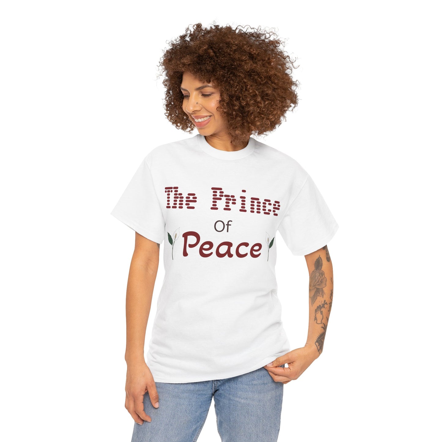 Christian Faith Tee, "The Prince of Peace" (His Name is JESUS)