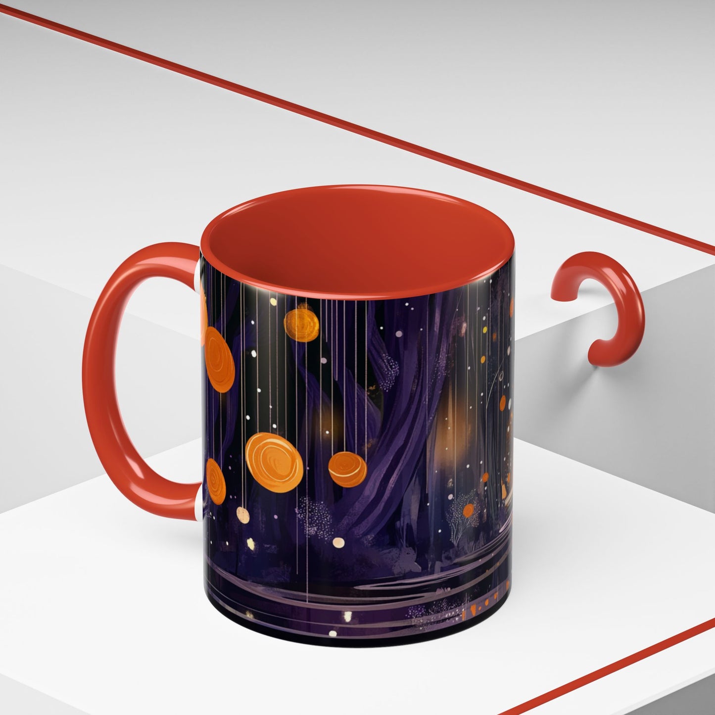 Whimsical Nighttime Coffee Mug
