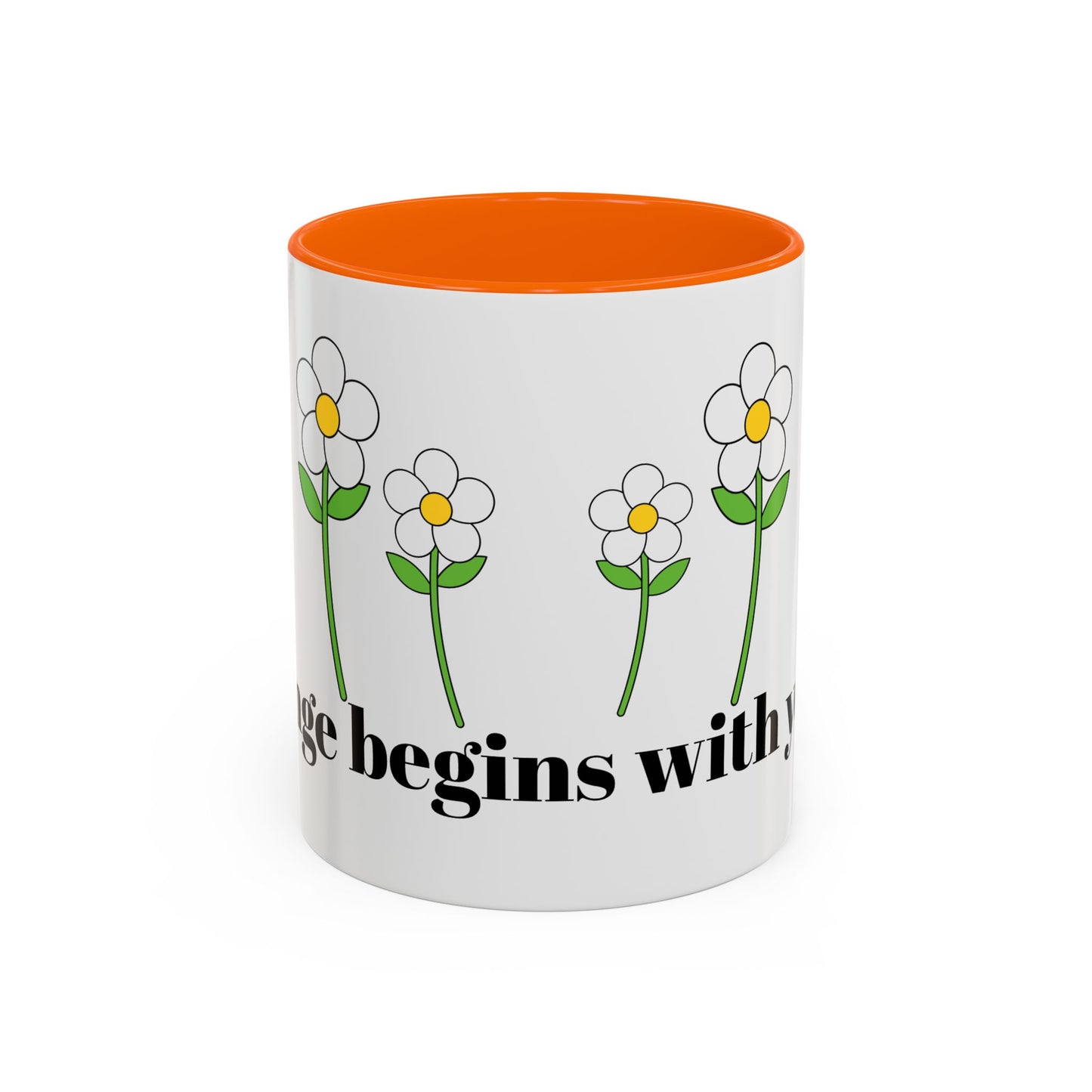 Accent Daisy Coffee Mug