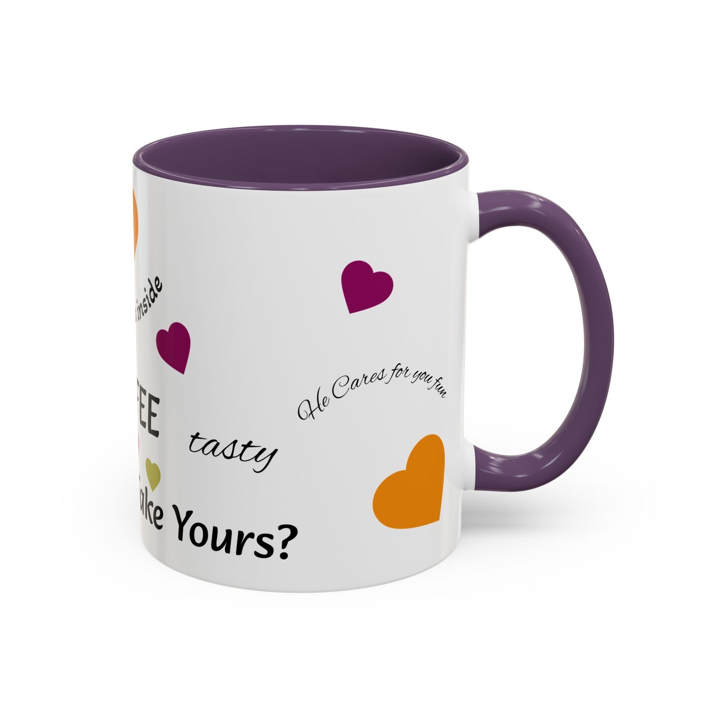 "How Do You Take Your Coffee? Accent Coffee Mug