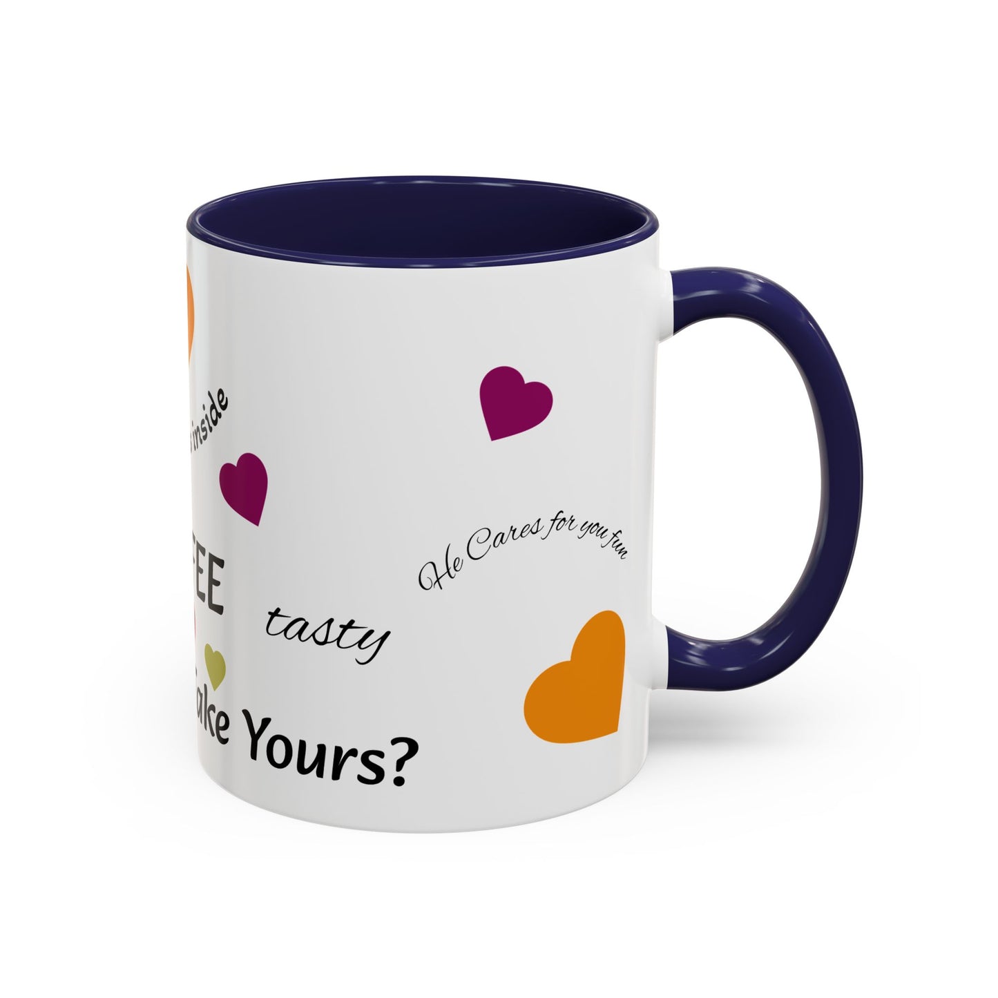 "How Do You Take Your Coffee? Accent Coffee Mug