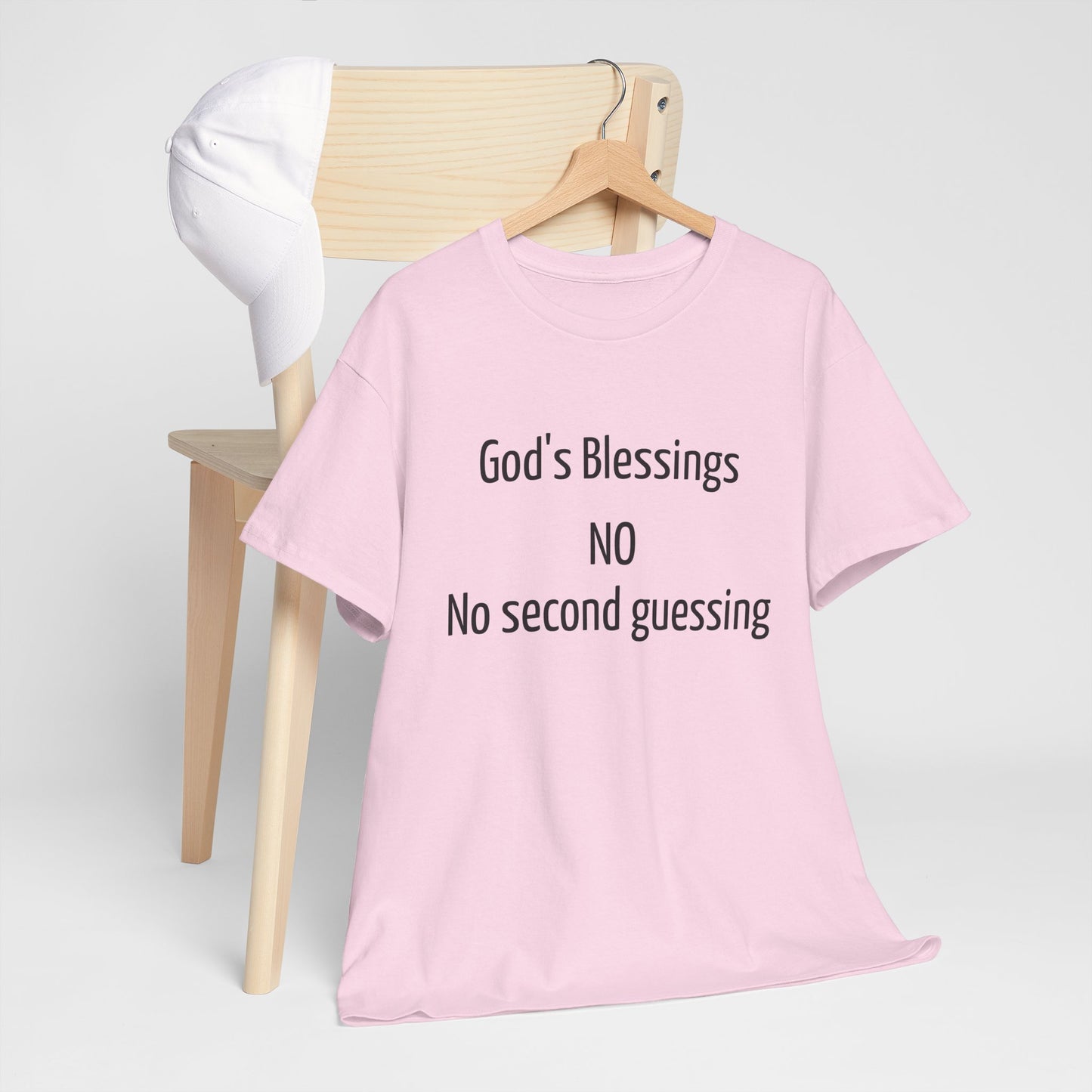 God's Blessing No Second Unisex Heavy Cotton Tee