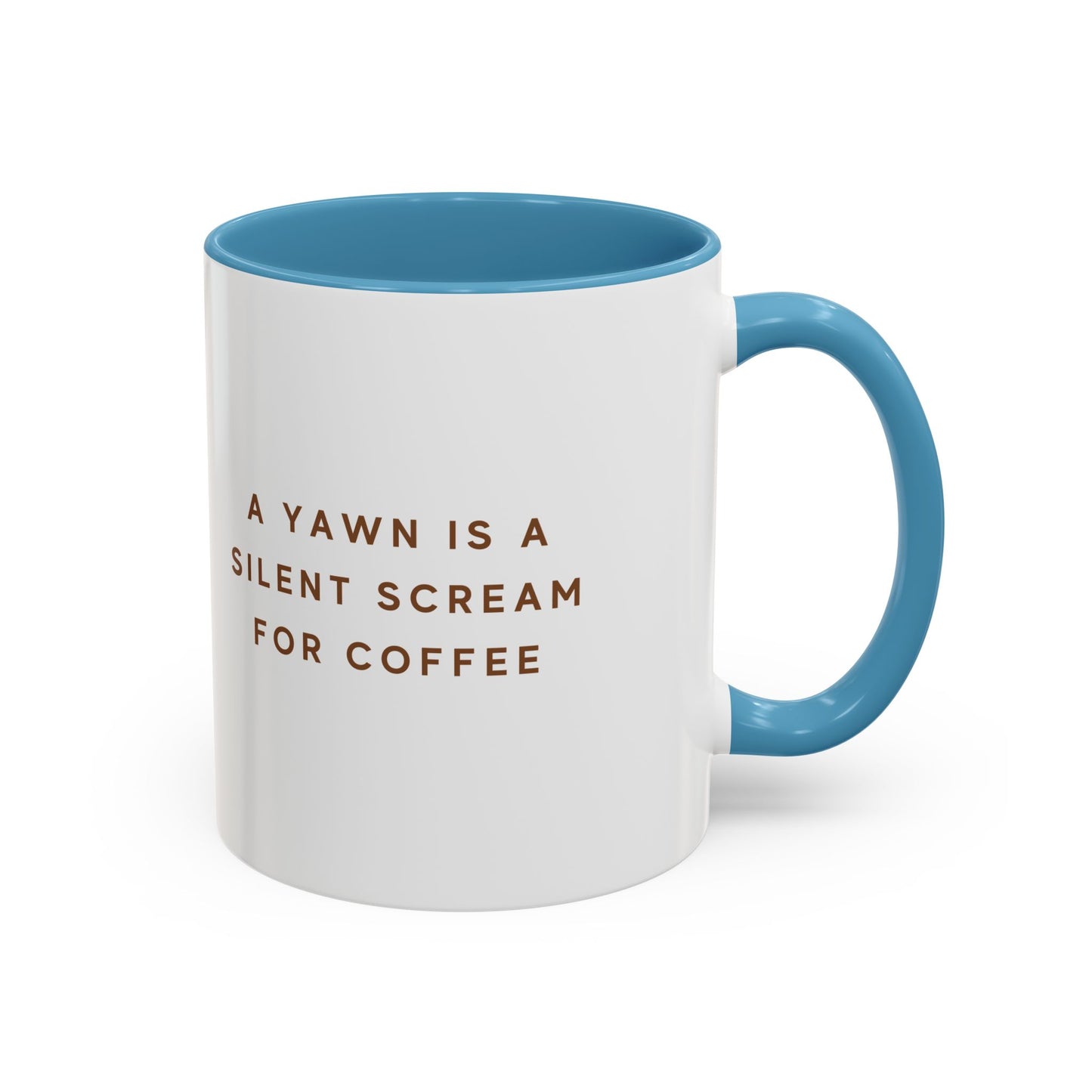 Coffee Lover's Accent Mug - Perfect for Home, Office, Gifts, or Birthdays, Funny Quote Mug, Unique Coffee Cup