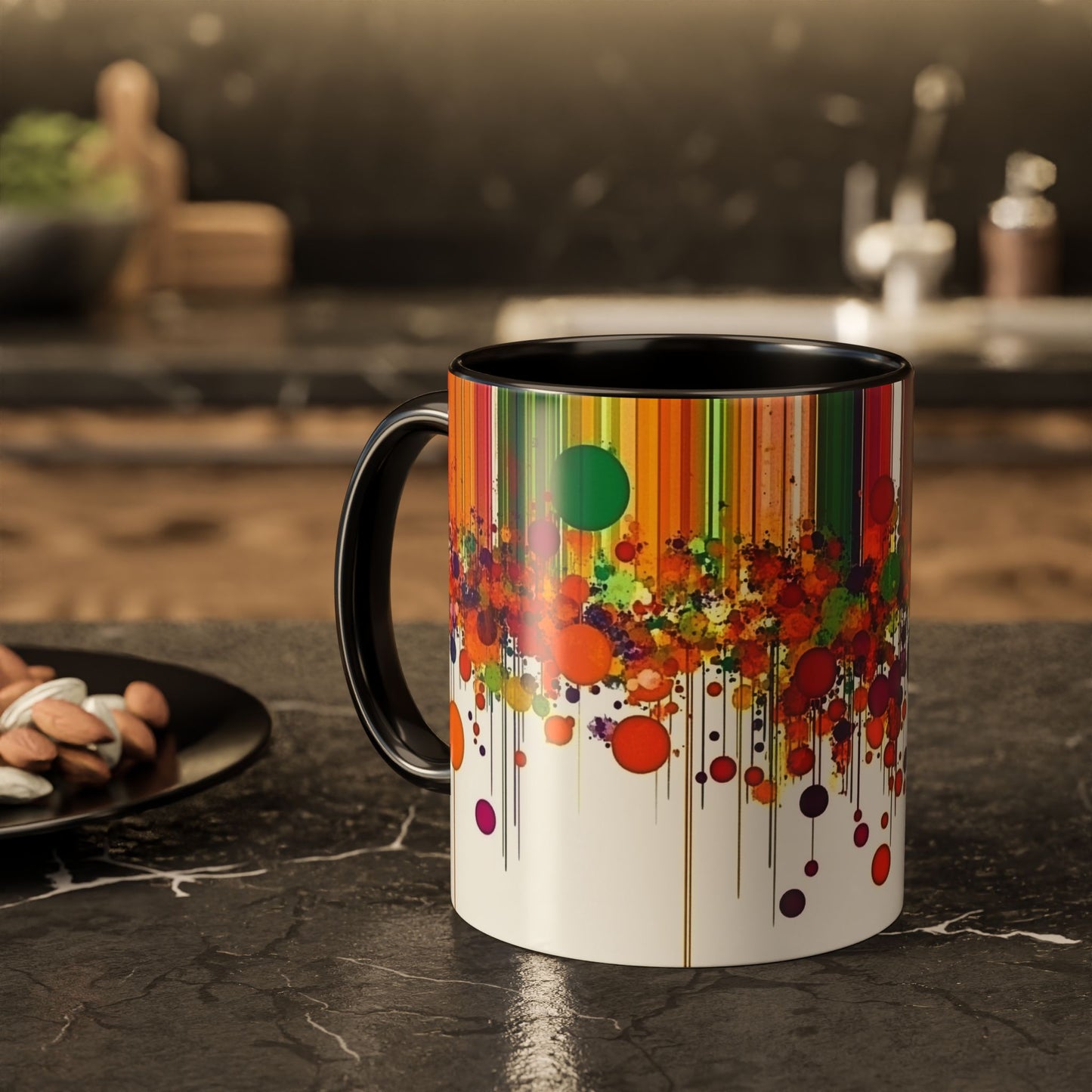 Vibrant Colorful Mugs - Perfect Gift for Coffee Lovers