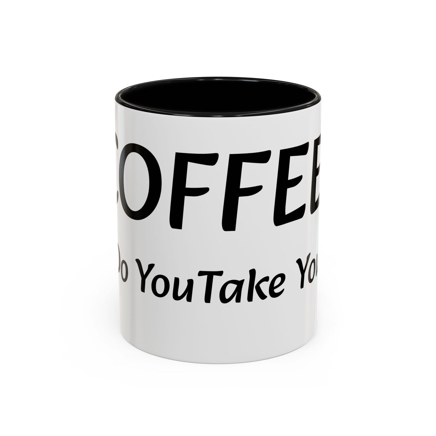 Personalized Accent Coffee Mug - "How Do You Take Your Coffee?" - Perfect for Coffee Lovers