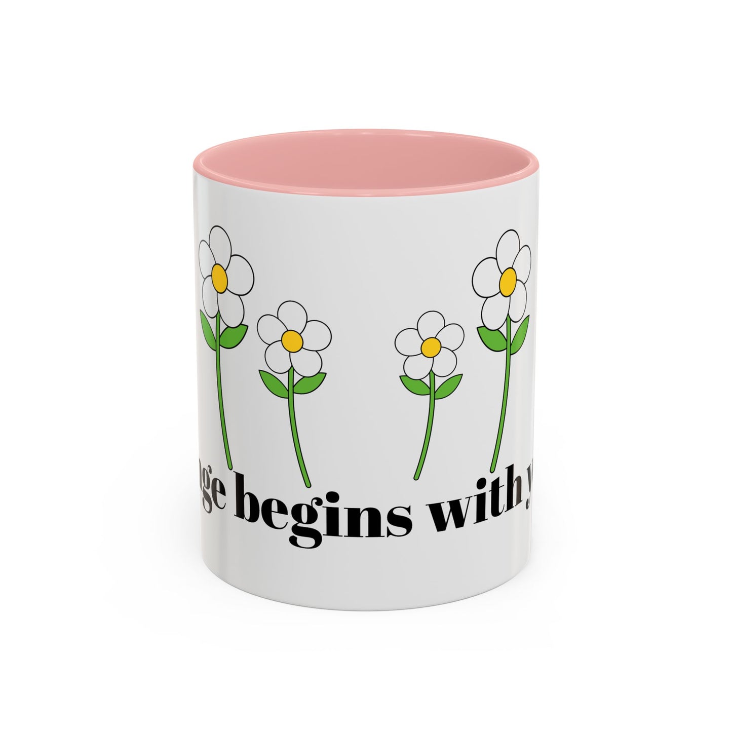 Accent Daisy Coffee Mug