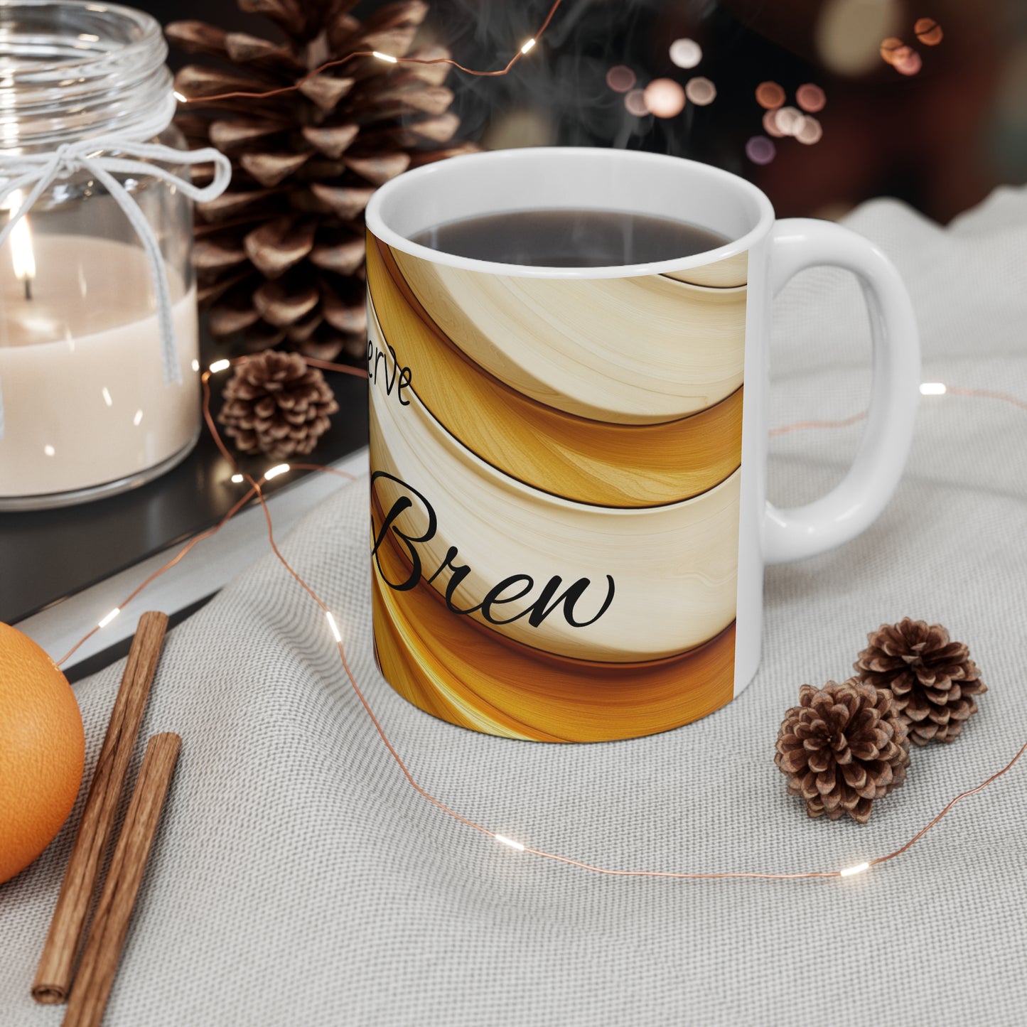 Holy Brew Ceramic Coffee Mug