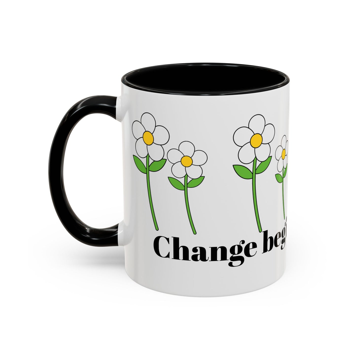 Accent Daisy Coffee Mug