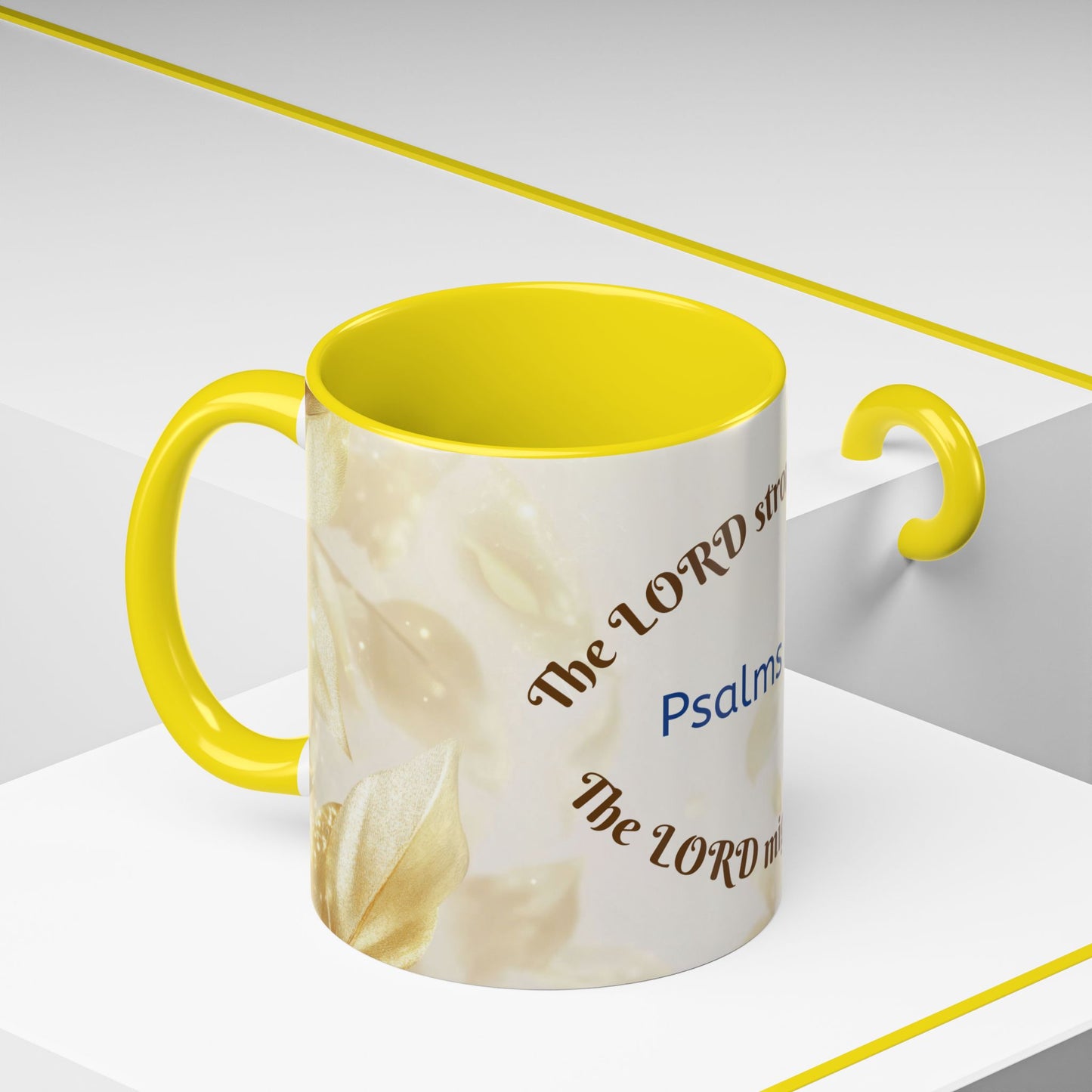 Inspirational Coffee Mug, Bible Verse Gift.