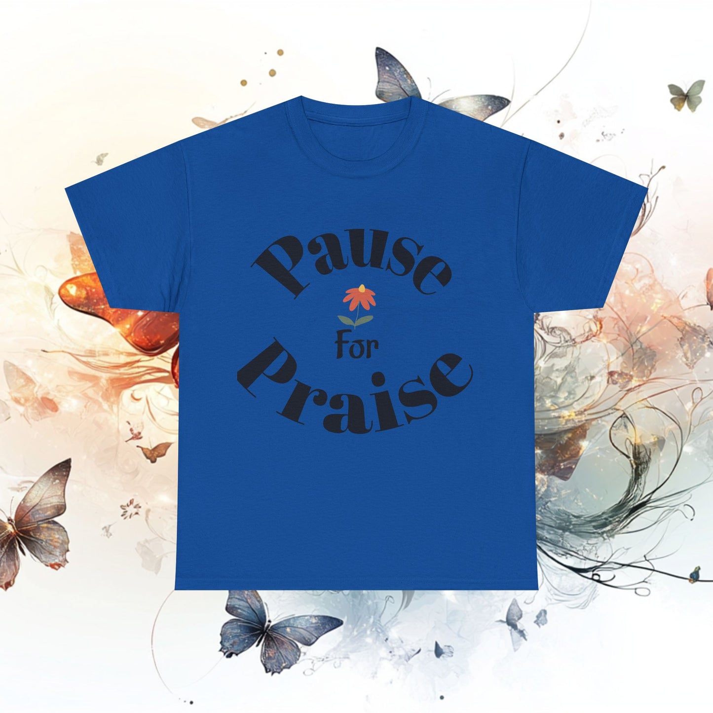 Pause For Praise Unisex Heavy Cotton Tee