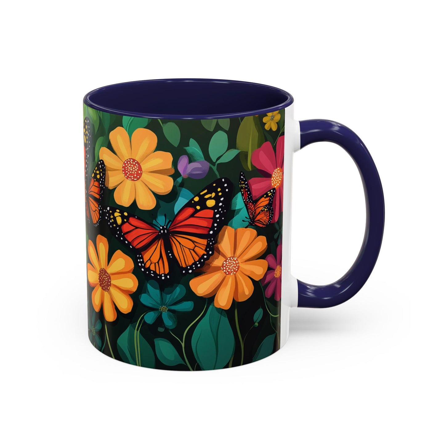 Butterfly Garden Accent Coffee Mug