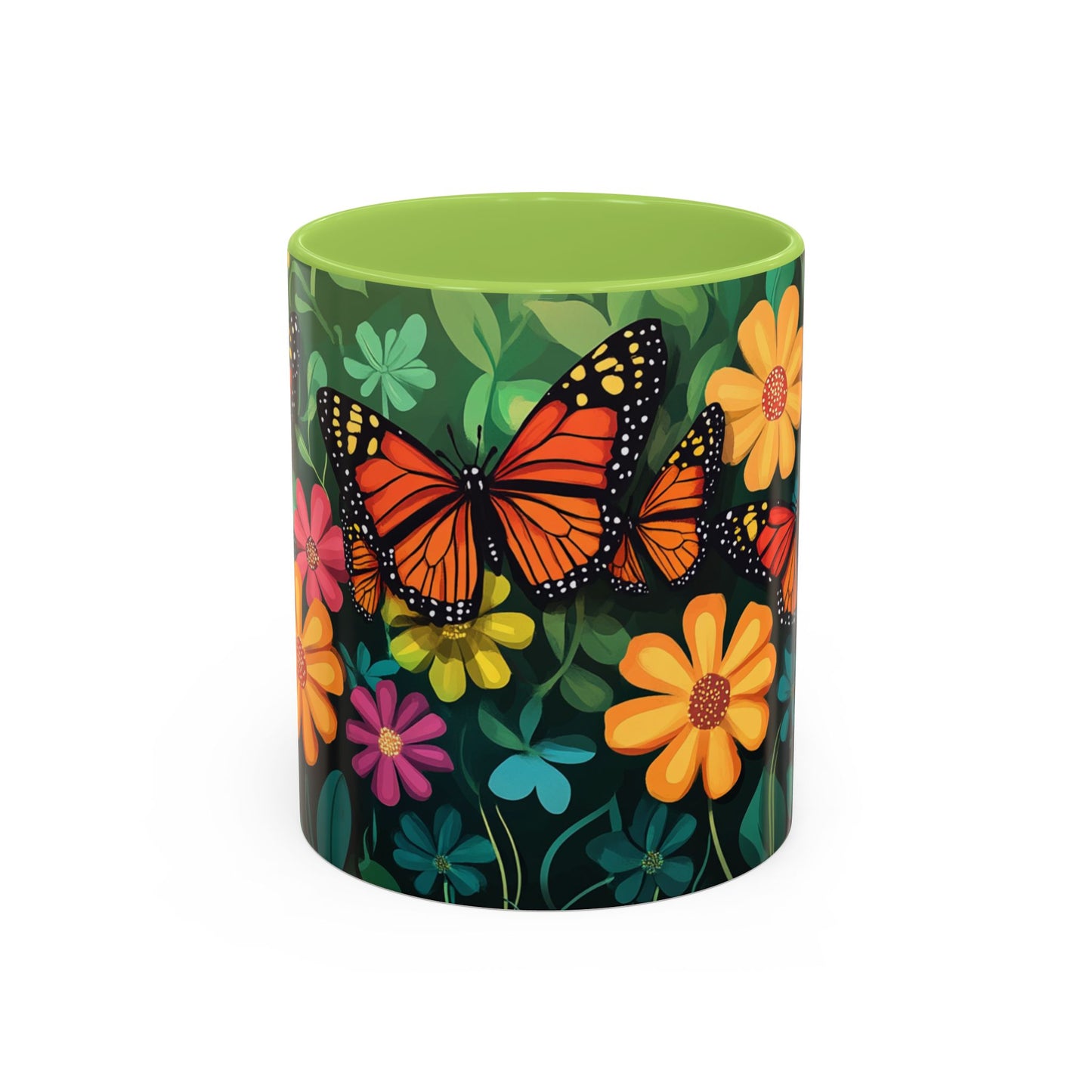 Butterfly Garden Accent Coffee Mug