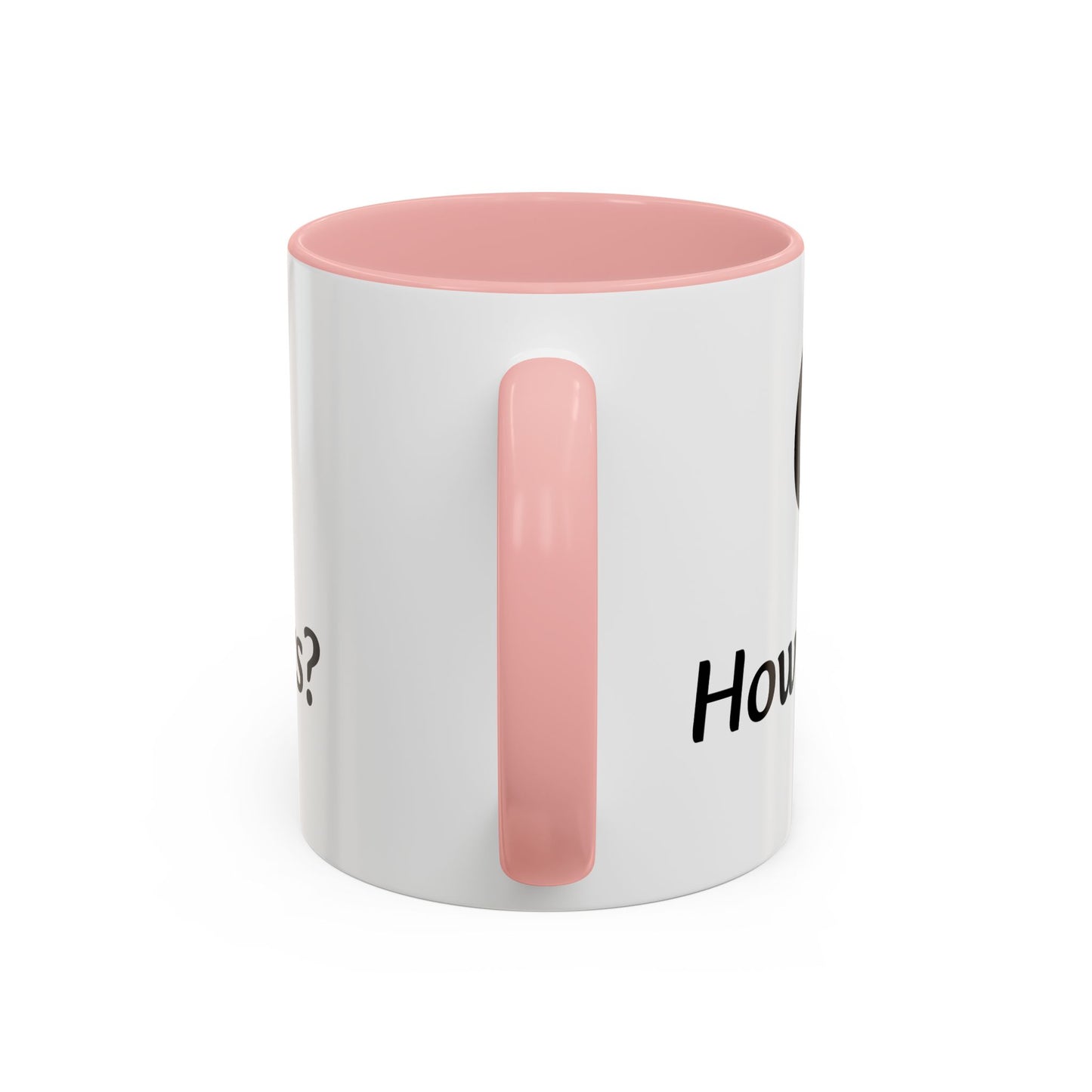 Personalized Accent Coffee Mug - "How Do You Take Your Coffee?" - Perfect for Coffee Lovers