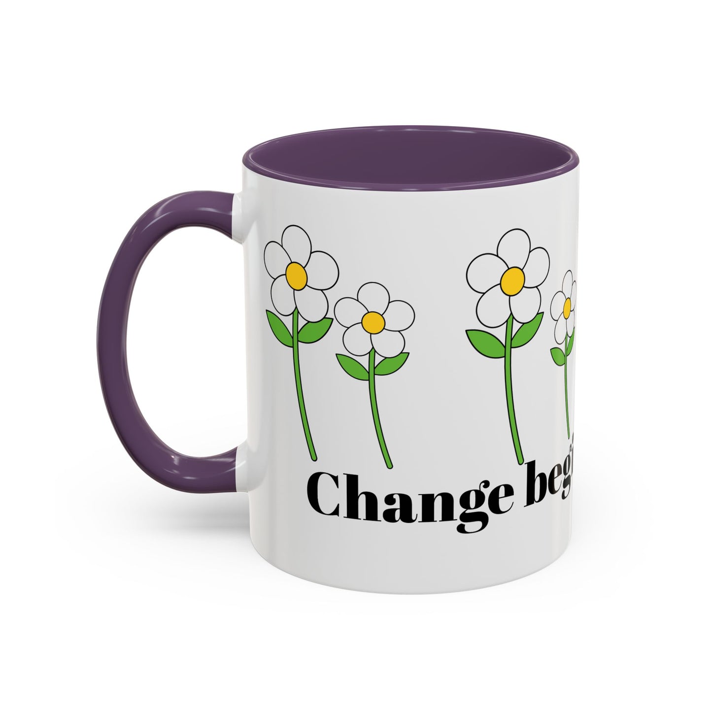 Accent Daisy Coffee Mug