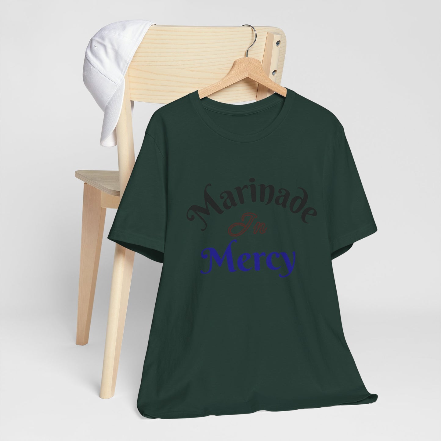 Marinade in Mercy -Unisex Jersey Short Sleeve Tee