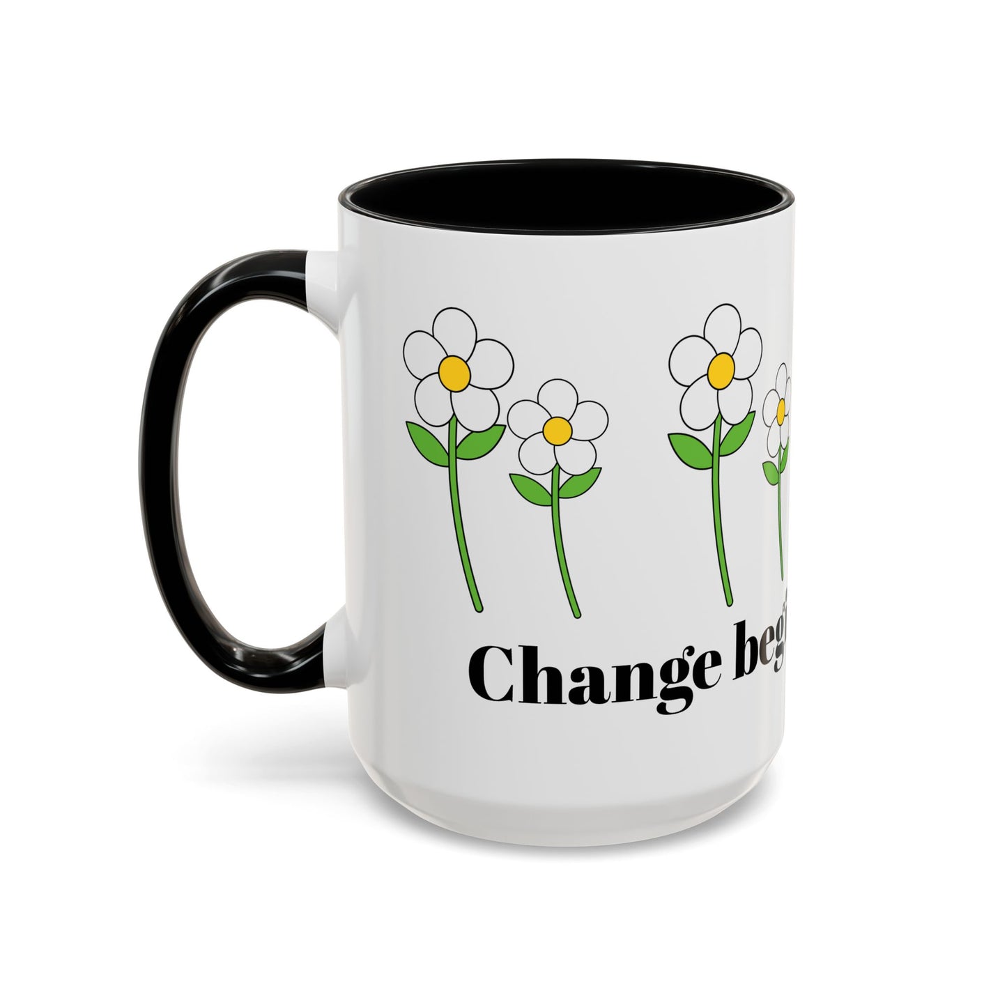 Accent Daisy Coffee Mug
