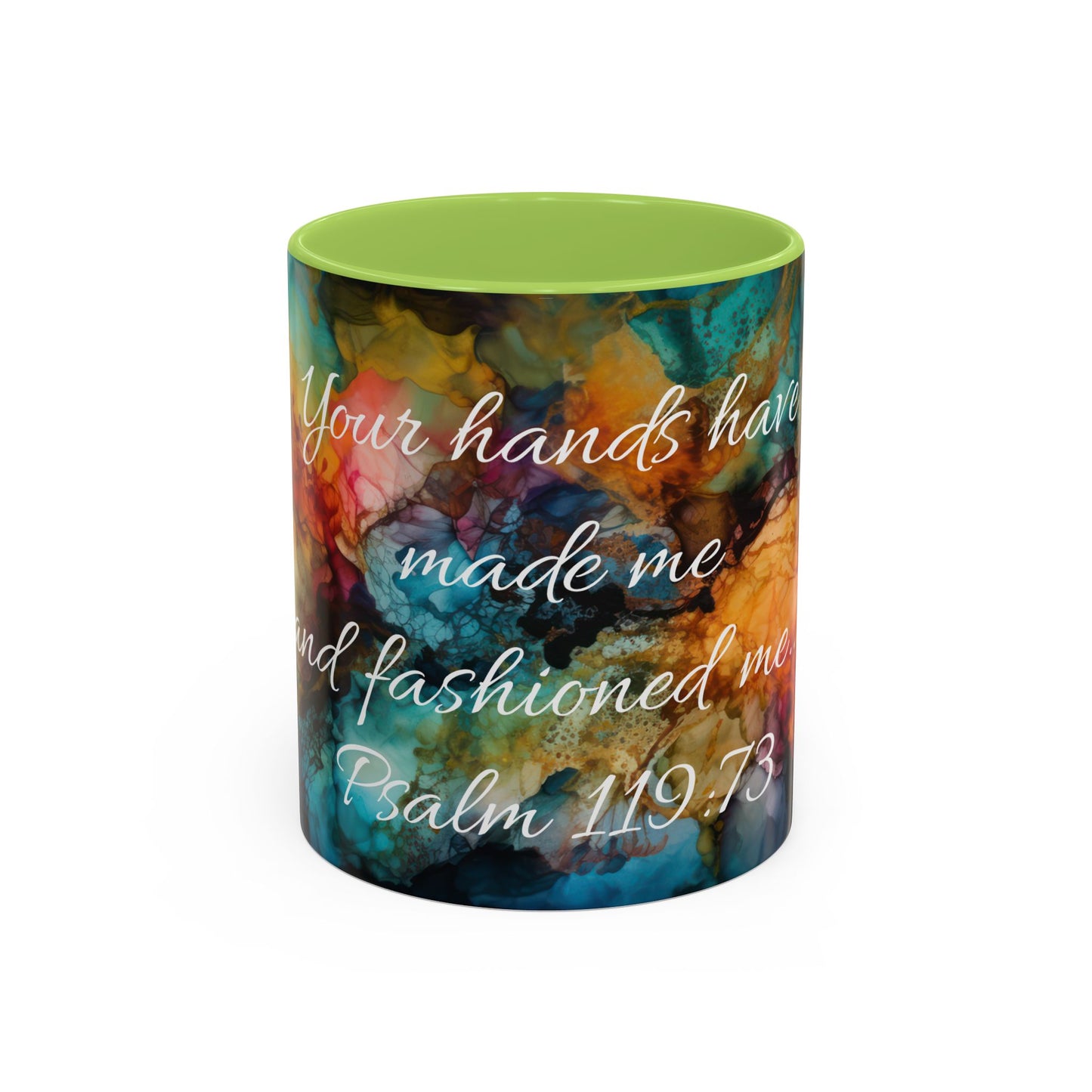 Inspirational Coffee Mug, Colorful Art Mug.