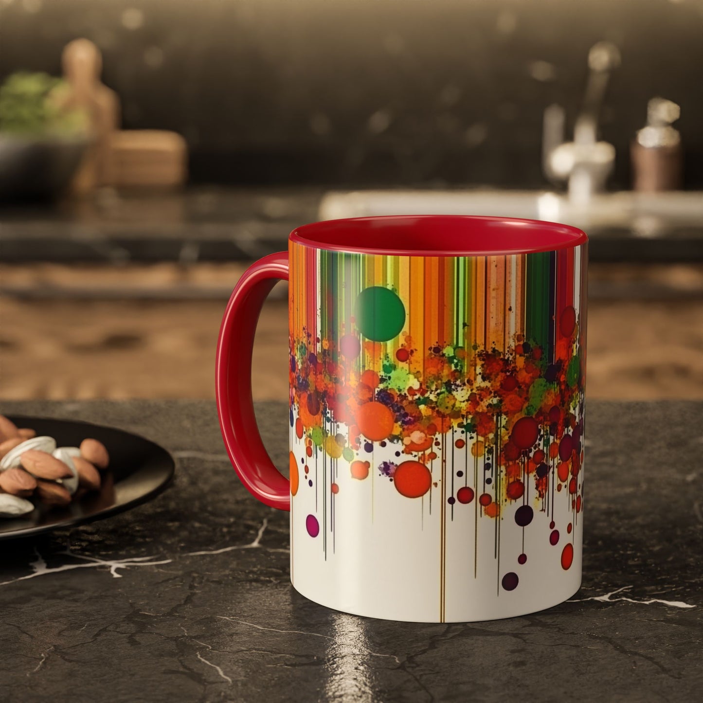 Vibrant Colorful Mugs - Perfect Gift for Coffee Lovers