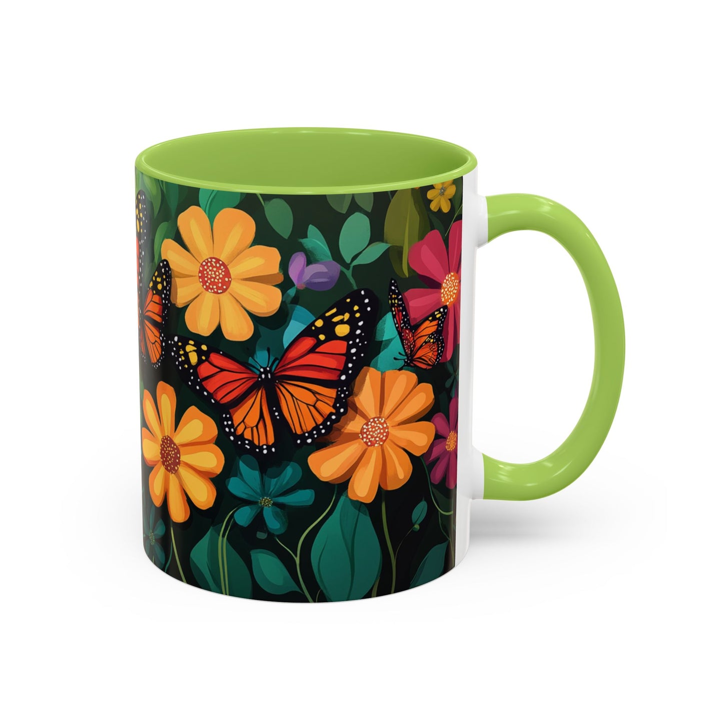 Butterfly Garden Accent Coffee Mug