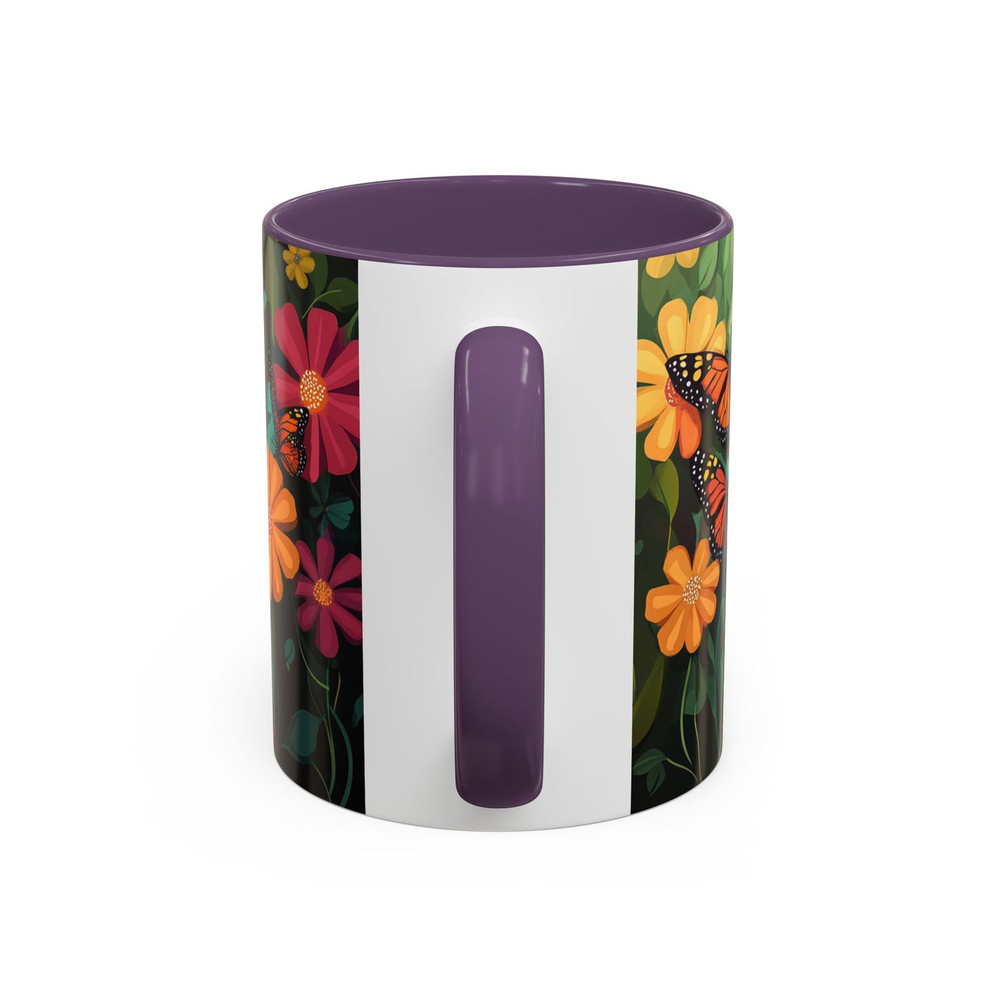 Unique Butterfly Garden Accent Coffee Mug