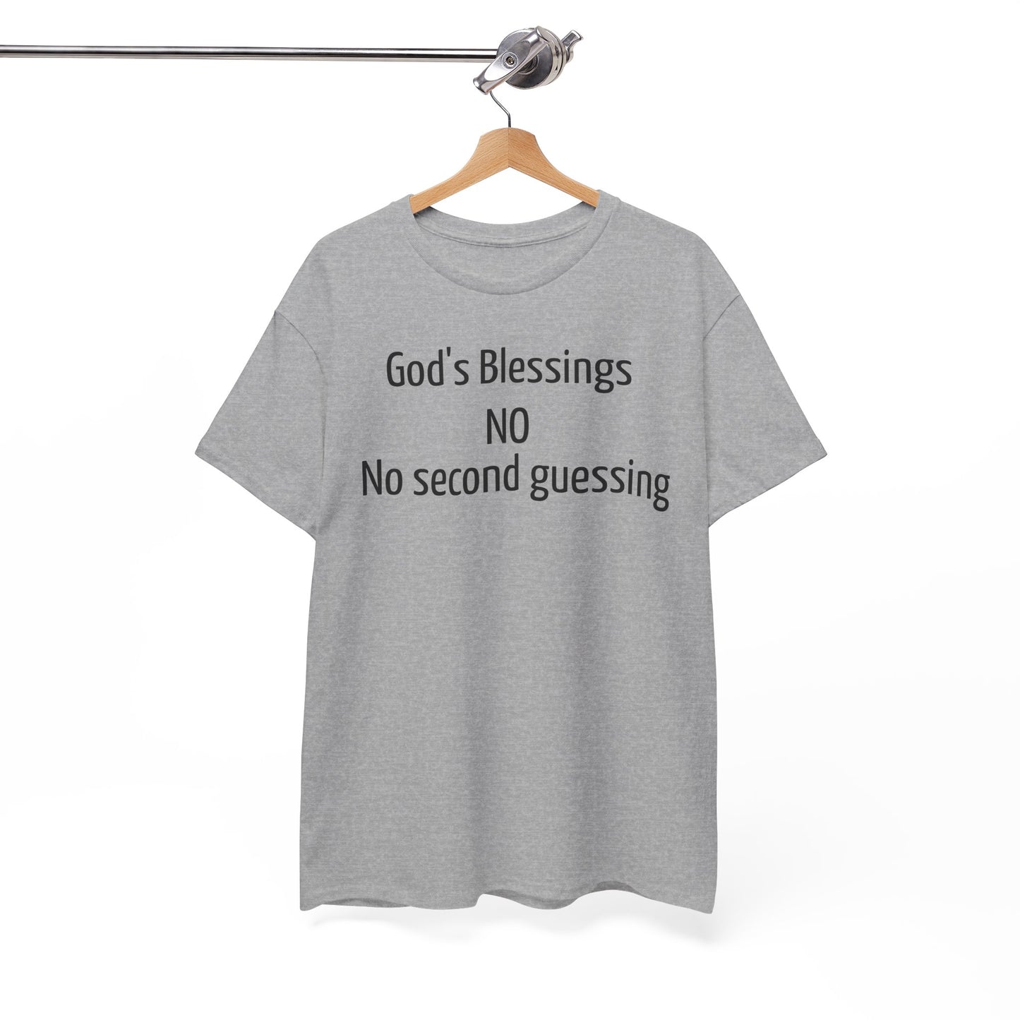 God's Blessing No Second Unisex Heavy Cotton Tee