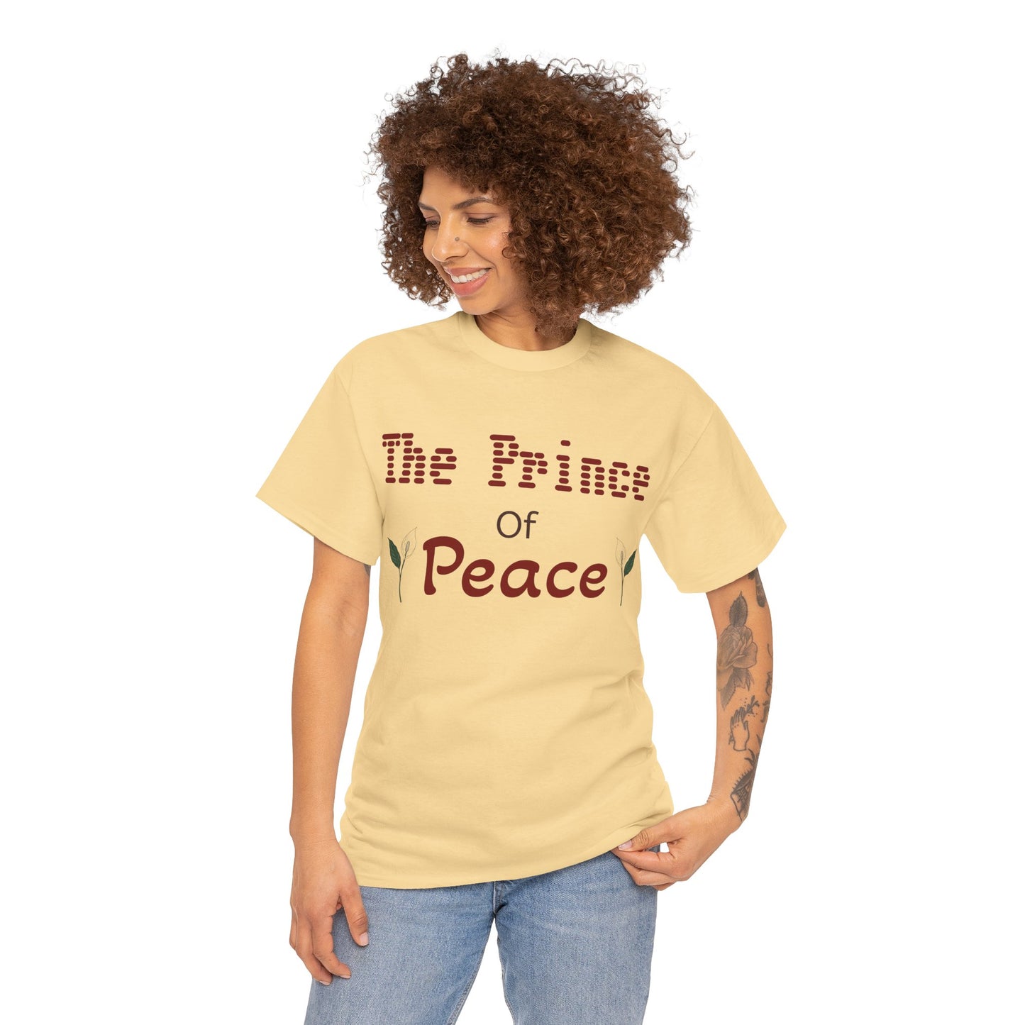 Christian Faith Tee, "The Prince of Peace" (His Name is JESUS)