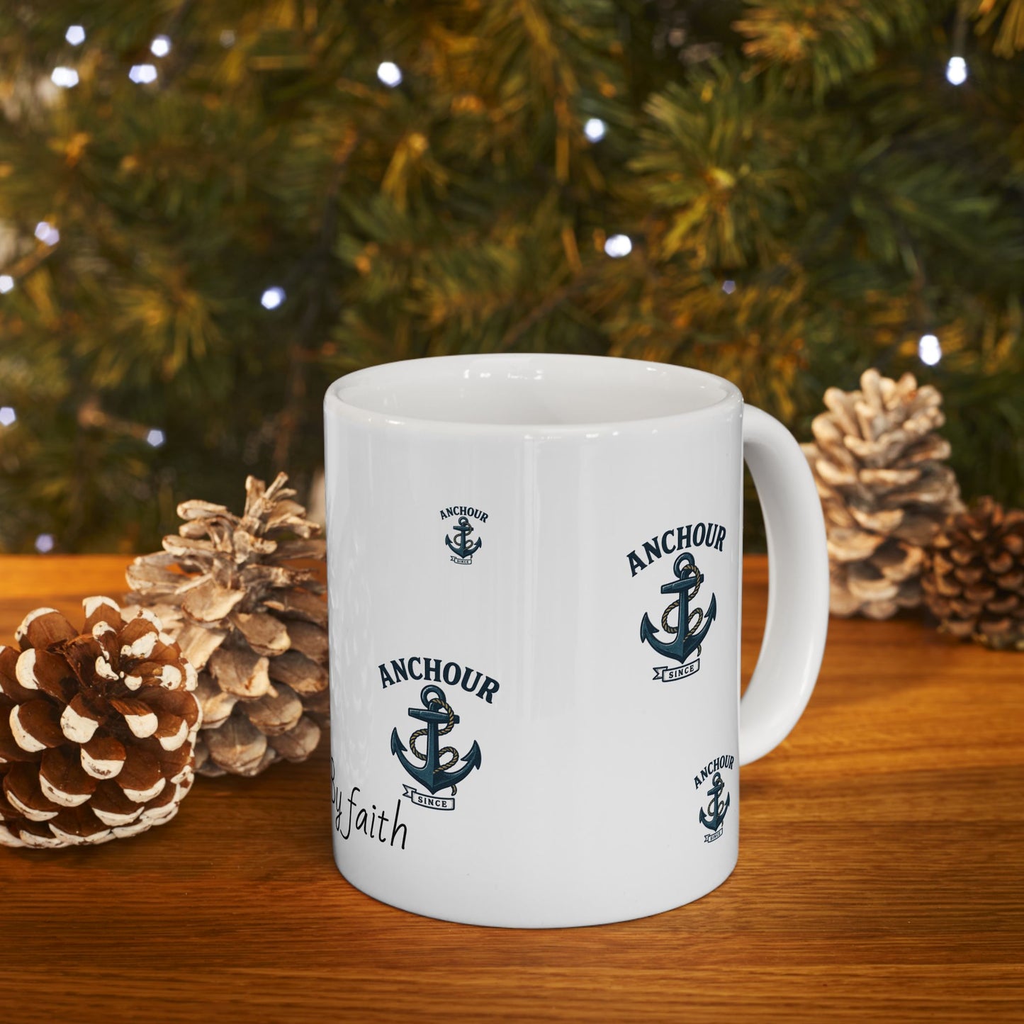 Anchor Your Faith Ceramic Mug