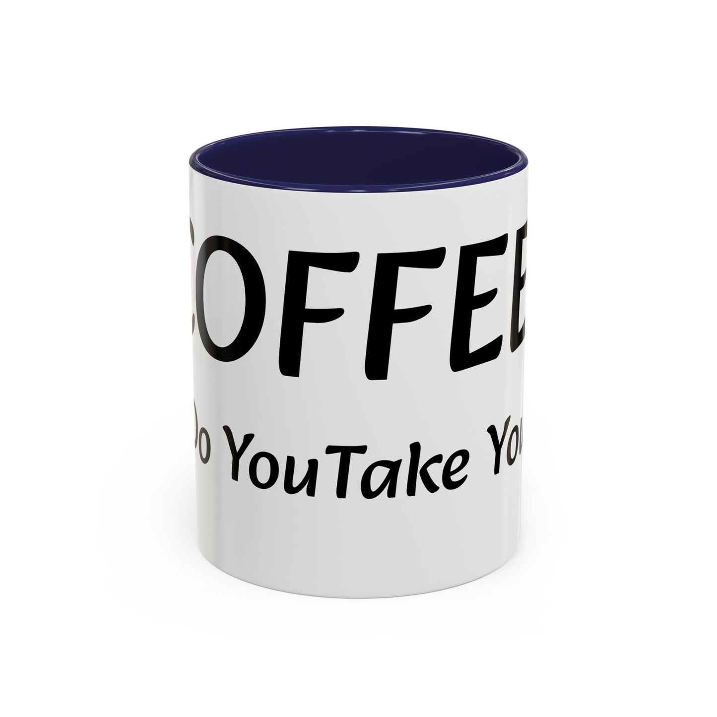 Personalized Accent Coffee Mug - "How Do You Take Your Coffee?" - Perfect for Coffee Lovers