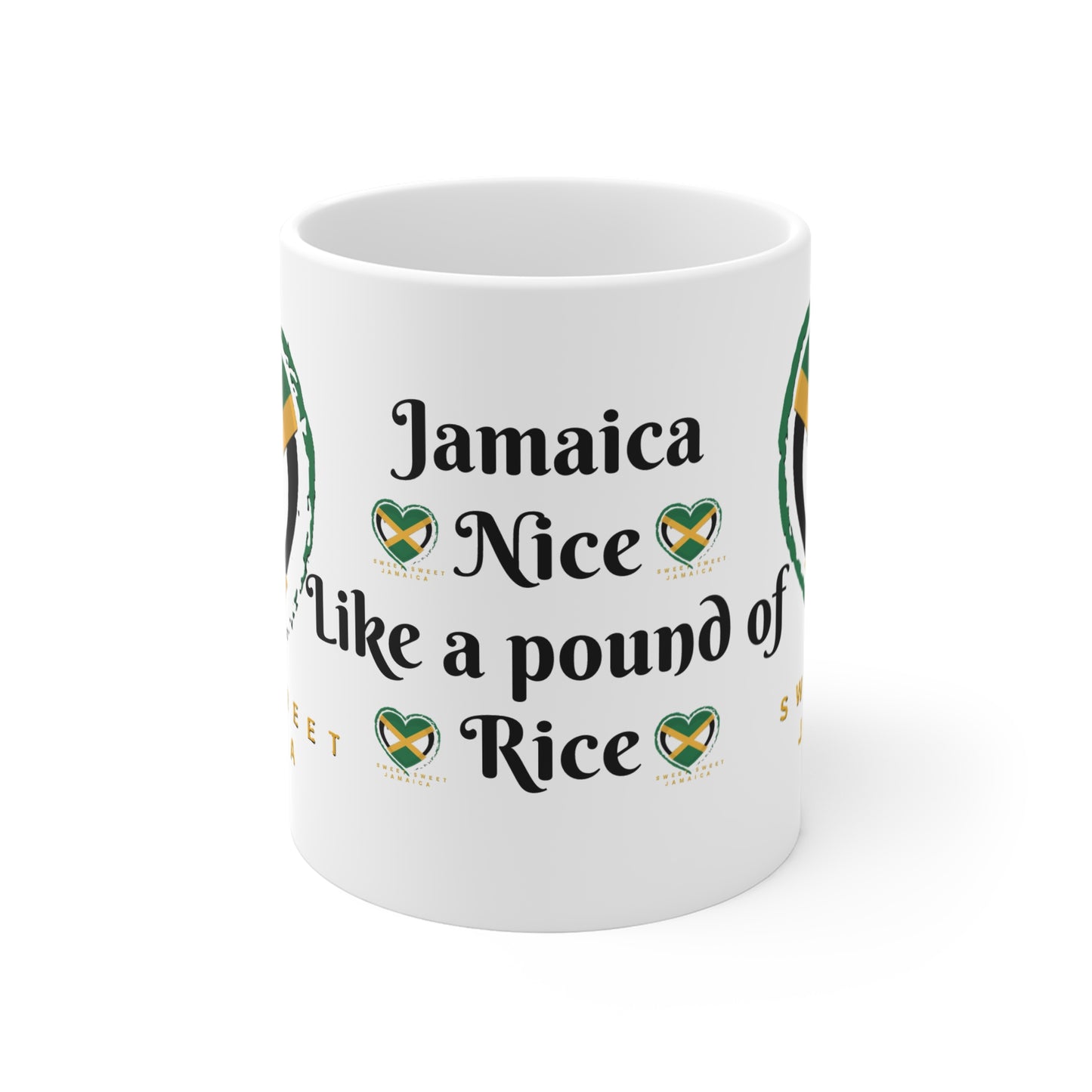 Jamaican Pride Mug, 11oz Coffee Cup, Perfect Gift for Jamaica Lovers.