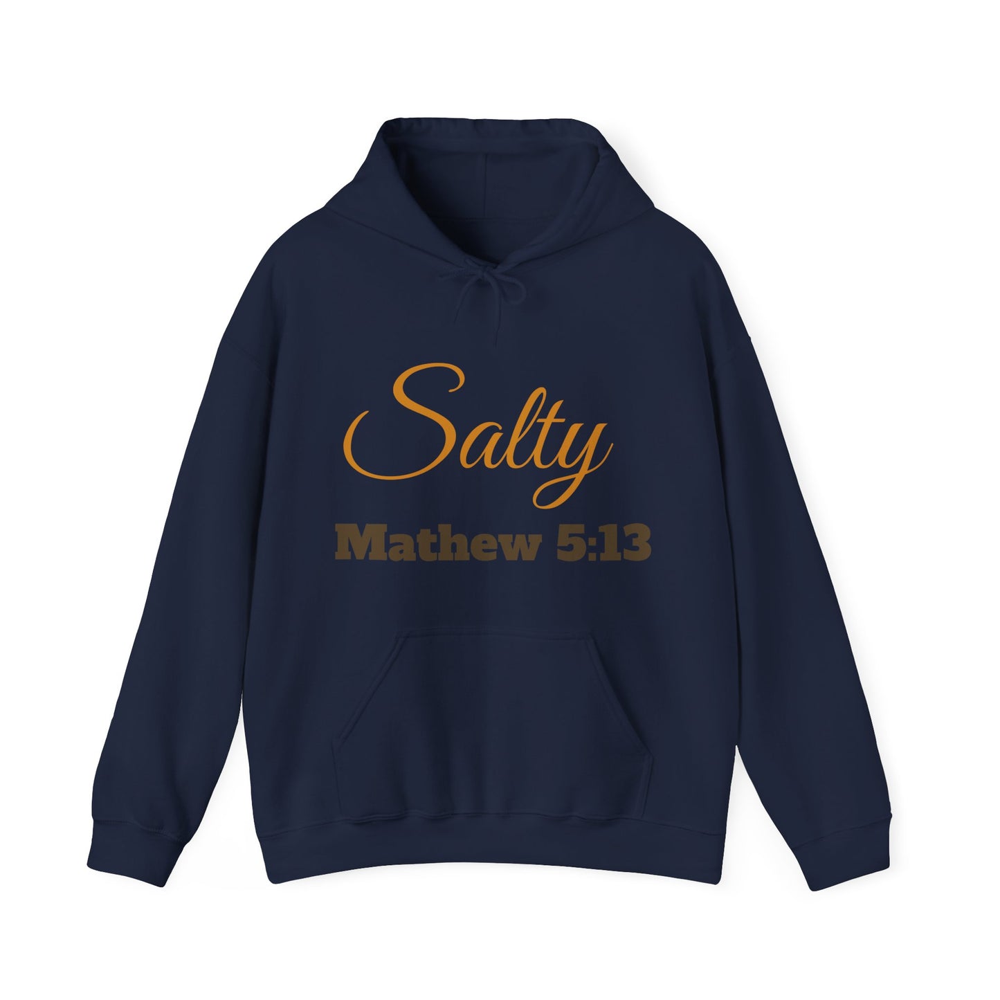 Salty Matthew 5:13 Hoodie — Christian Faith Quote Pullover