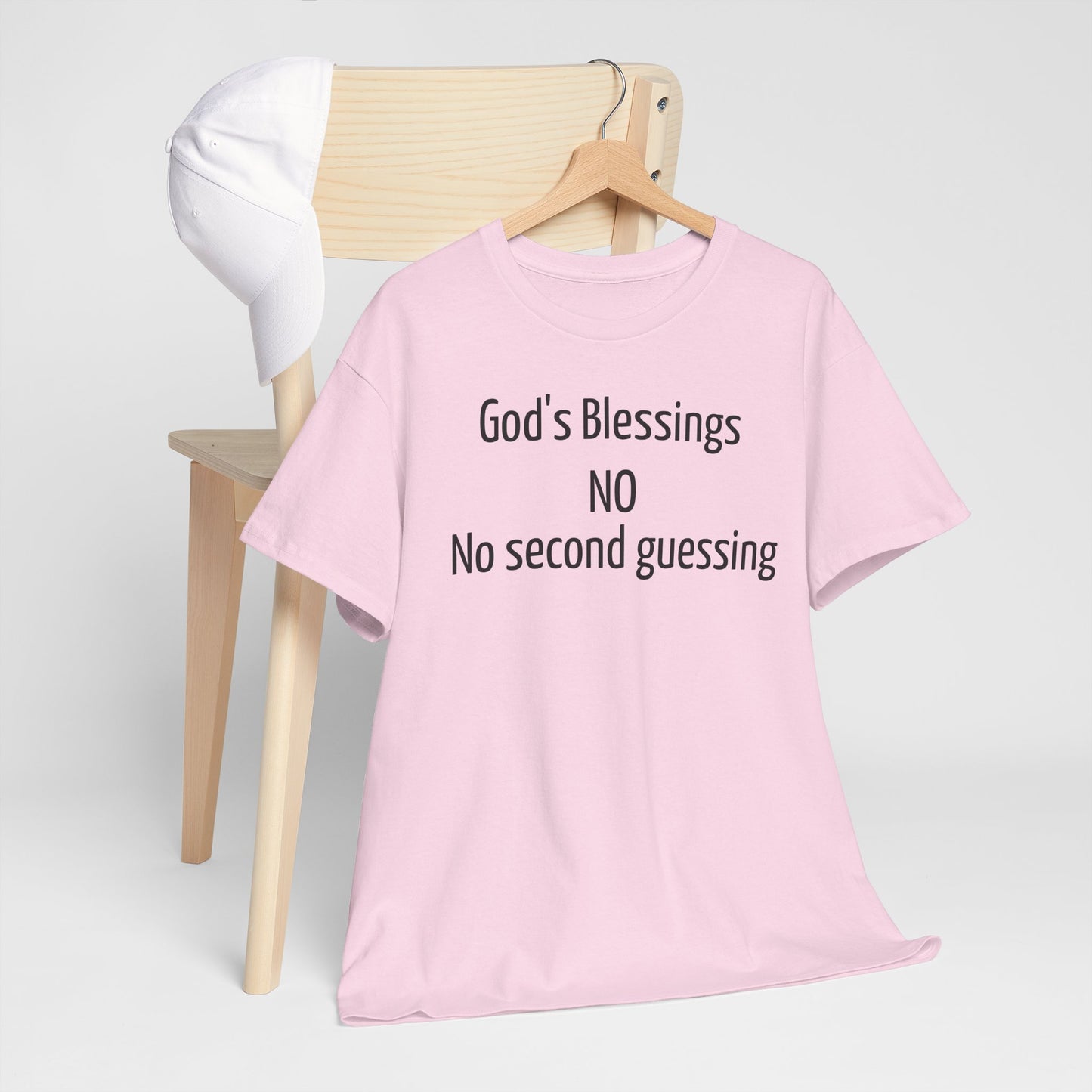 God's Blessing No Second Unisex Heavy Cotton Tee