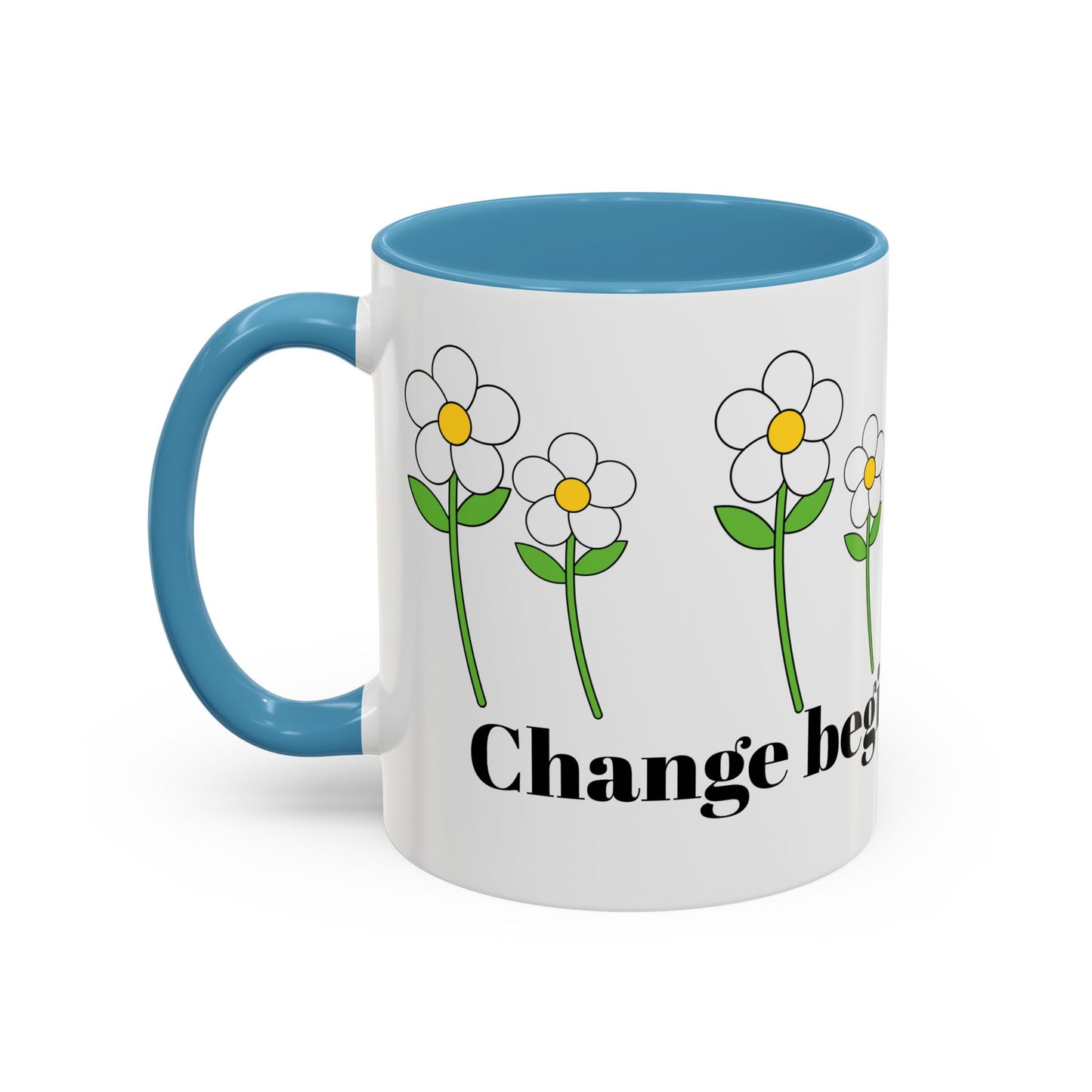 Accent Daisy Coffee Mug