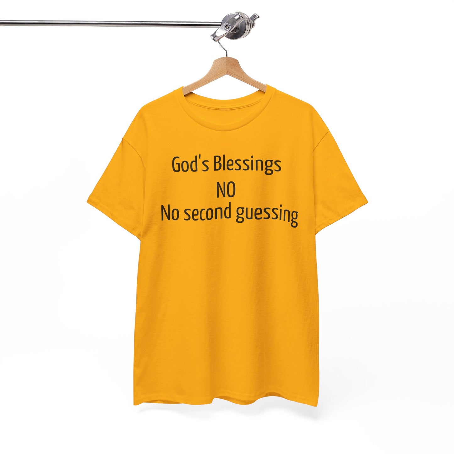 God's Blessing No Second Unisex Heavy Cotton Tee