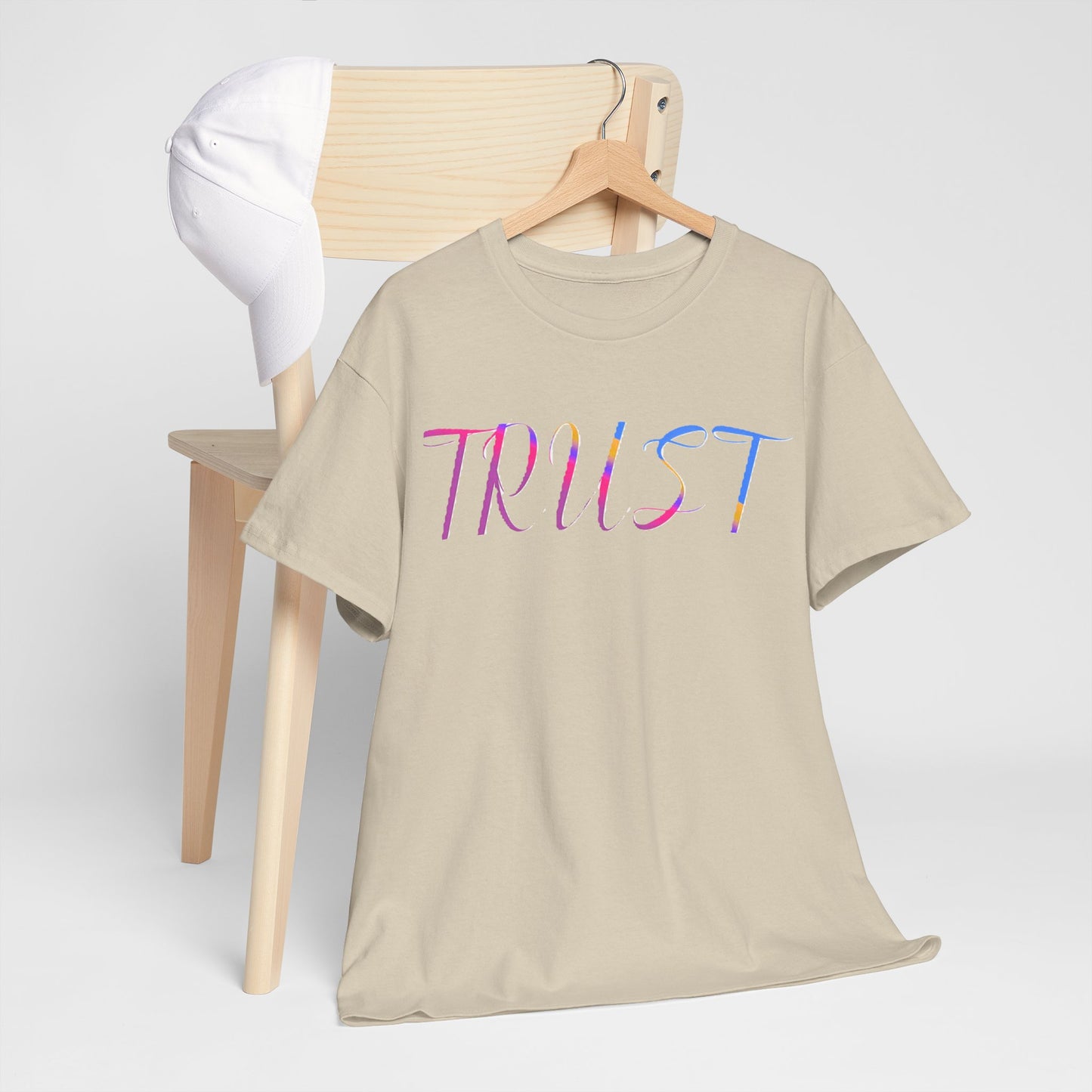 Trust Unisex Heavy Cotton Tee.